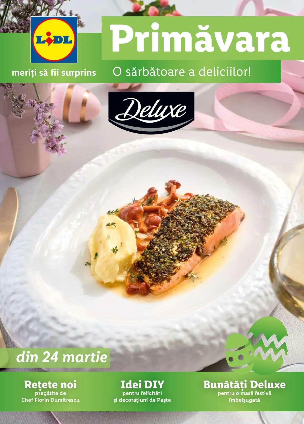 Catalog LIDL 24 Martie - 20 Aprilie 2025 | Pagina 1 | Produse: Masă, Paste