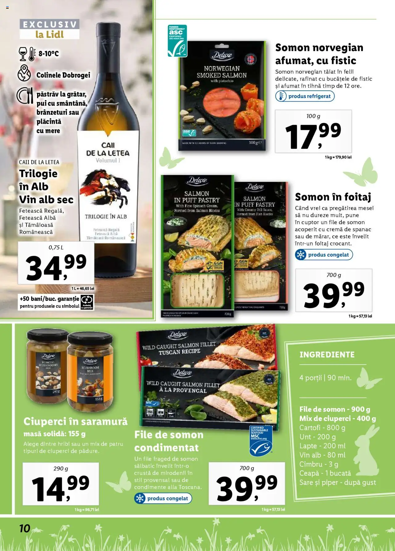 Catalog LIDL 24 Martie - 20 Aprilie 2025 | Pagina 10 | Produse: Lapte, Fistic, Ceapă, Piper