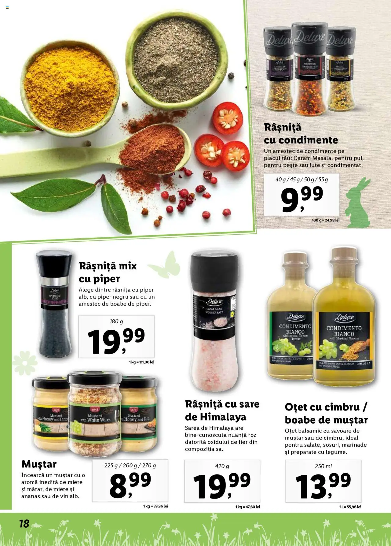 Catalog LIDL 24 Martie - 20 Aprilie 2025 | Pagina 18 | Produse: Vin, Pește, Muștar, Condimente