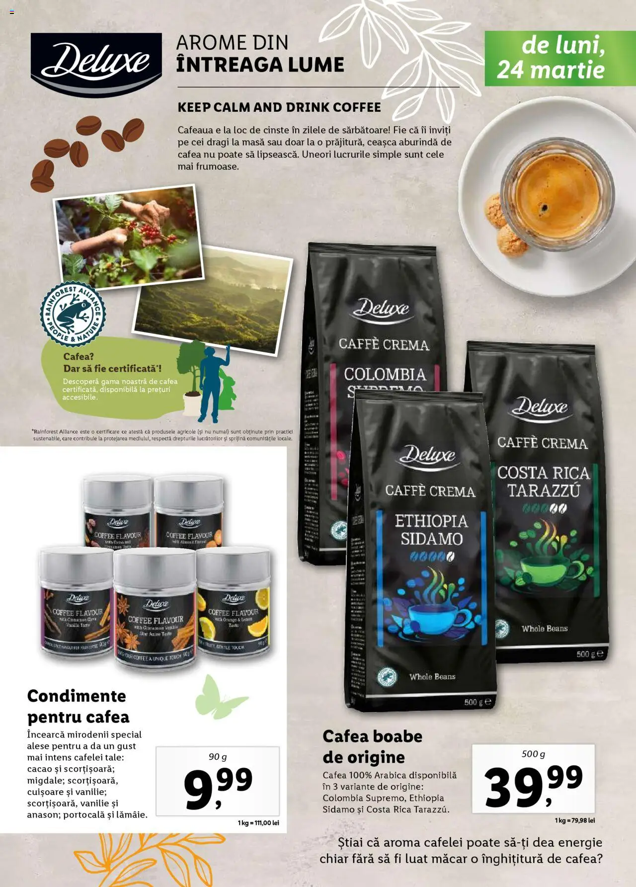 Catalog LIDL 24 Martie - 20 Aprilie 2025 | Pagina 19 | Produse: Cremă, Cafea, Condimente, Sos