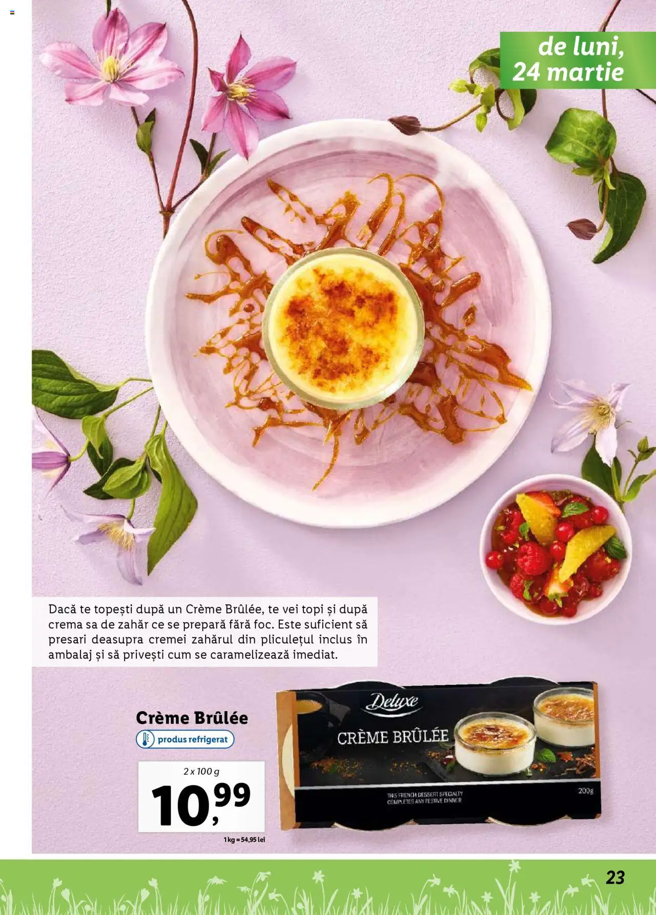 Catalog LIDL 24 Martie - 20 Aprilie 2025 | Pagina 23 | Produse: Cremă, Zahăr