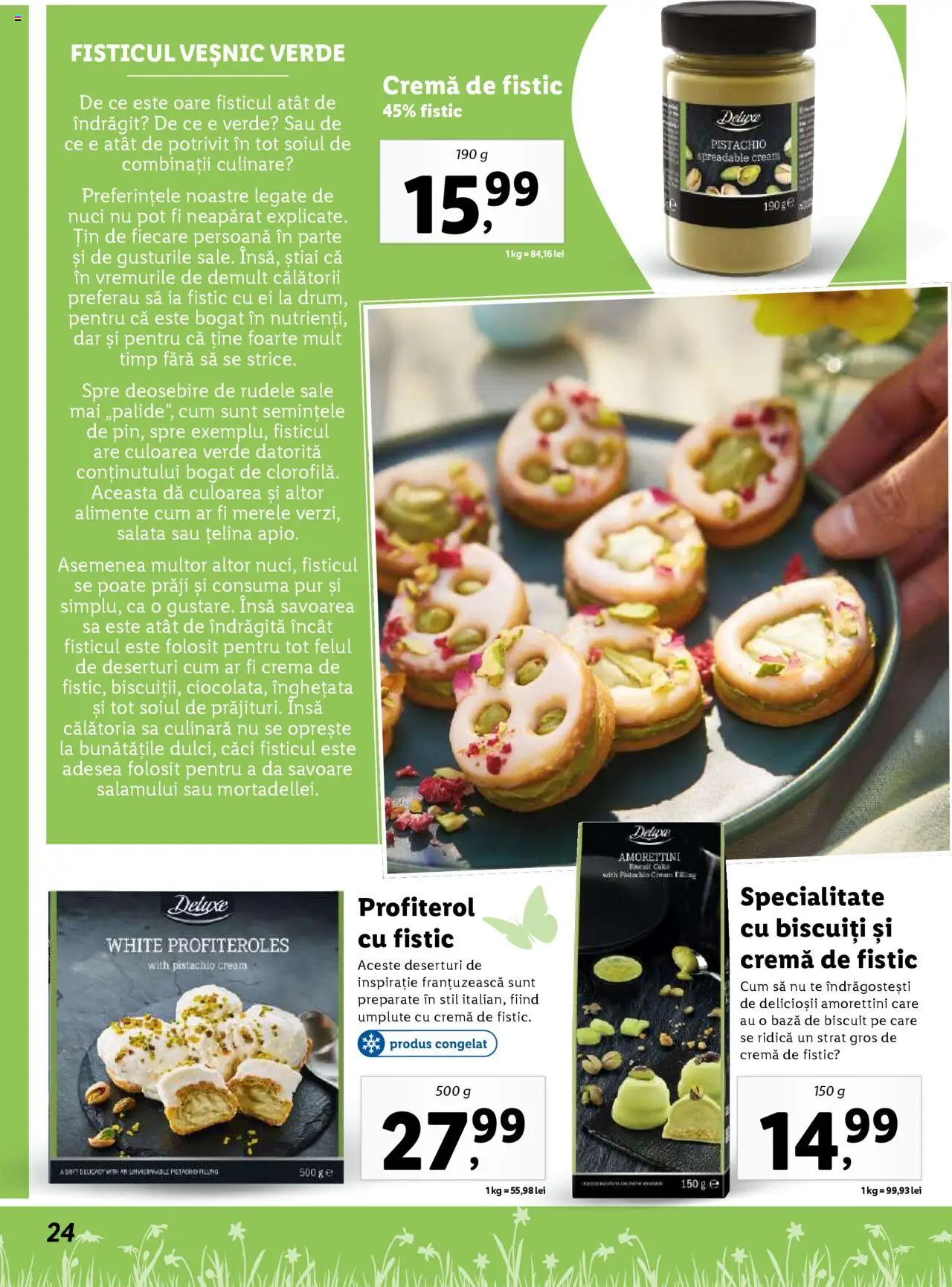 Catalog LIDL 24 Martie - 20 Aprilie 2025 | Pagina 24 | Produse: Țelină, Cremă, Nuci, Biscuiți