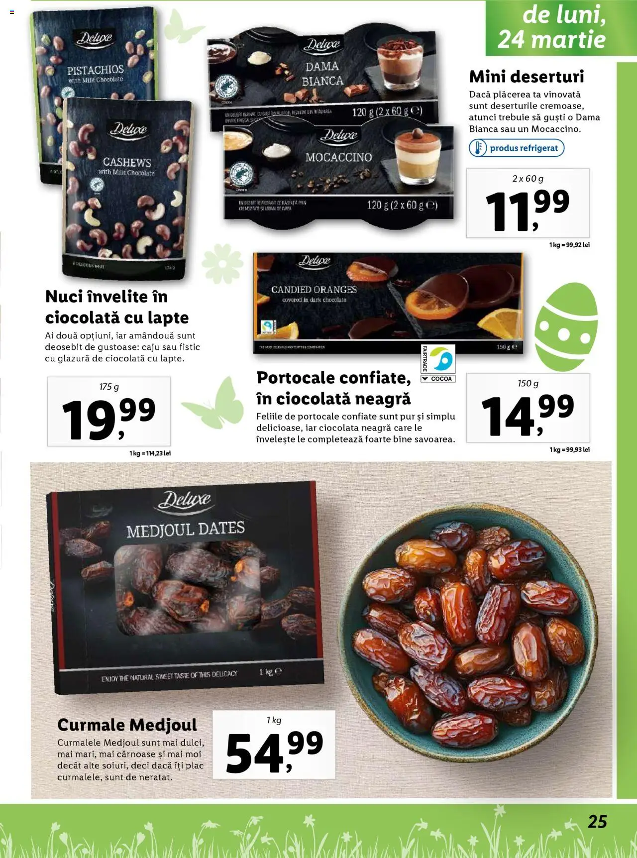 Catalog LIDL 24 Martie - 20 Aprilie 2025 | Pagina 25 | Produse: Lapte, Cafea, Fistic, Nuci