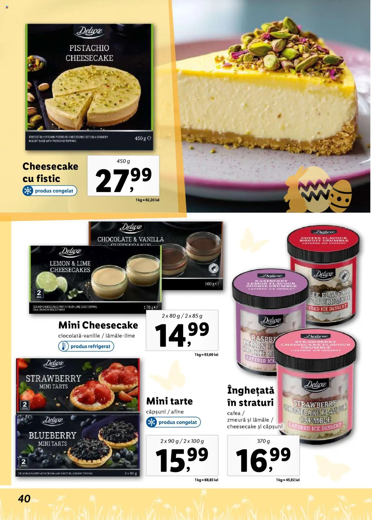 Catalog LIDL 24 Martie - 20 Aprilie 2025 | Pagina 40 | Produse: Afine, Cafea, Căpșuni, Lămâie
