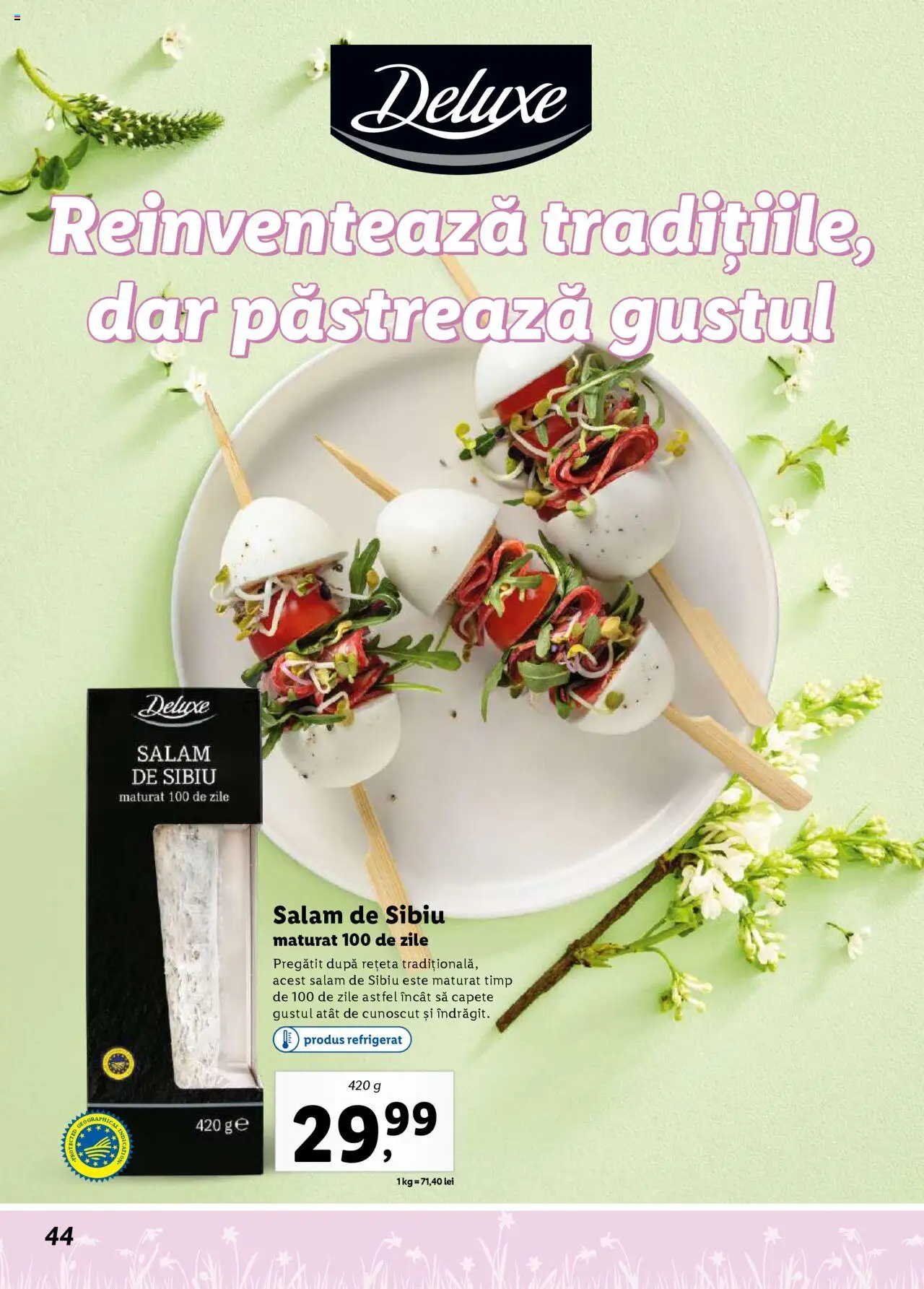 Catalog LIDL 24 Martie - 20 Aprilie 2025 | Pagina 44 | Produse: Salam
