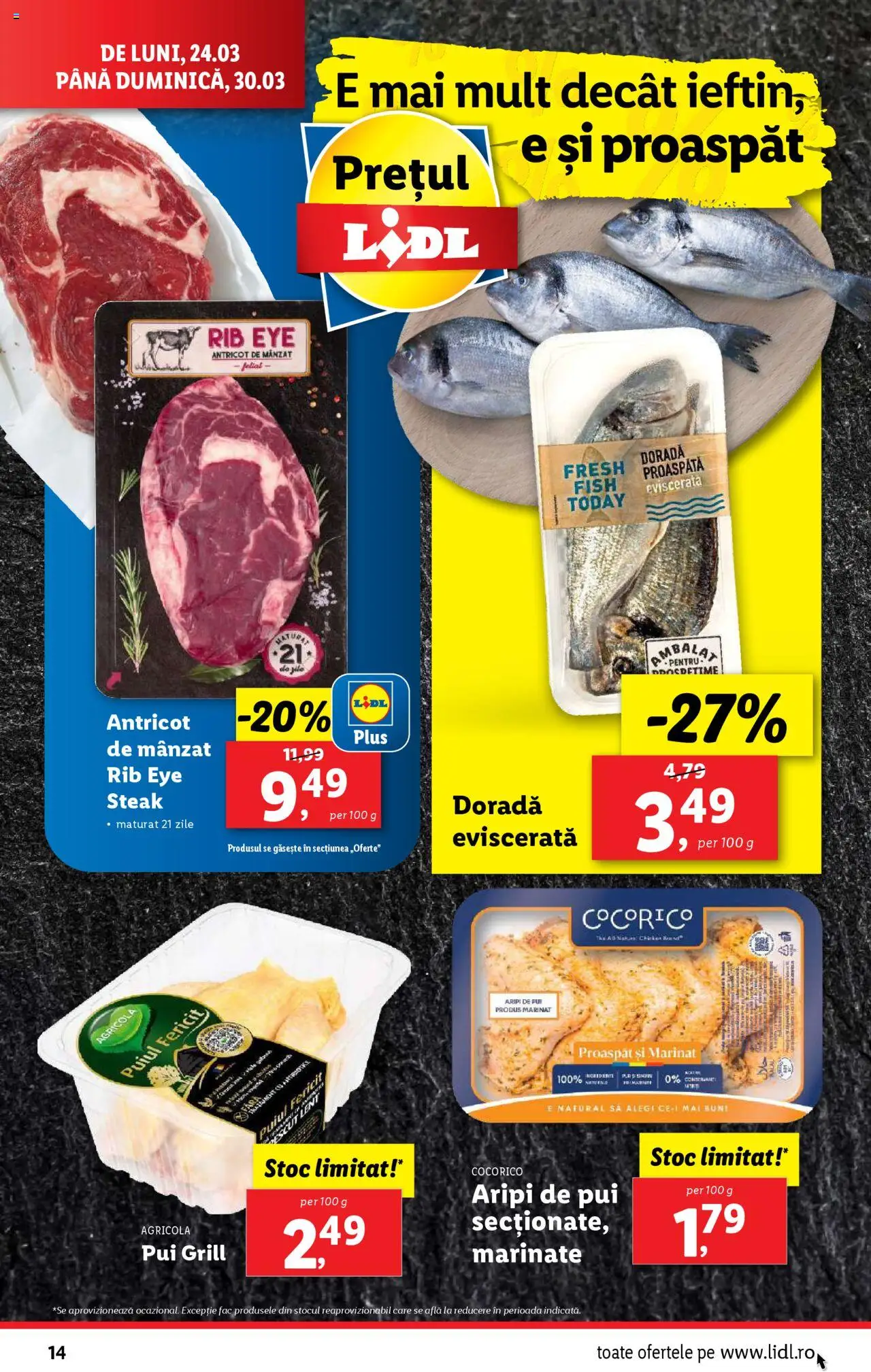 Catalog LIDL 24 - 30 Martie 2025 | Pagina 14 | Produse: Grill