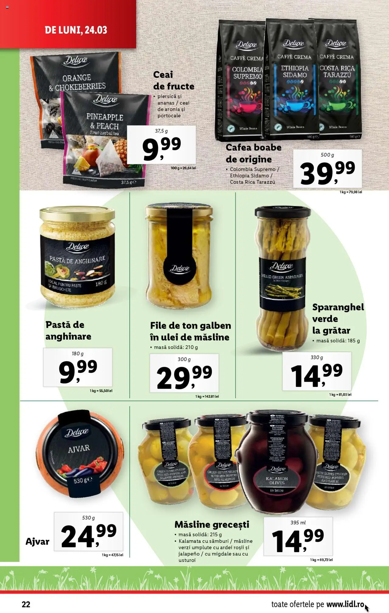 Catalog LIDL 24 - 30 Martie 2025 | Pagina 22 | Produse: Ardei, Migdale, Ulei, Portocale