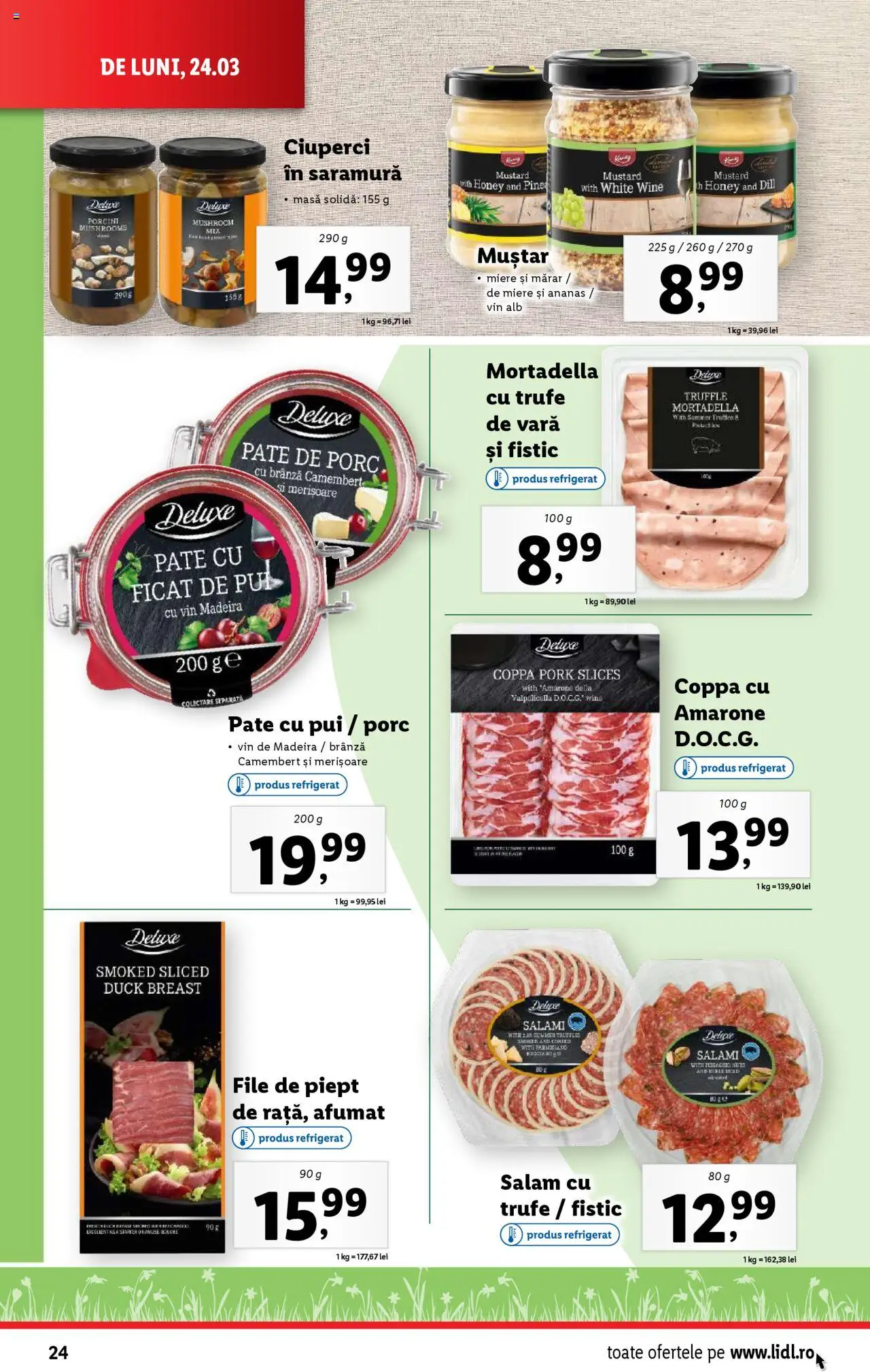 Catalog LIDL 24 - 30 Martie 2025 | Pagina 24 | Produse: Masă, Pate, Brânză, Ananas