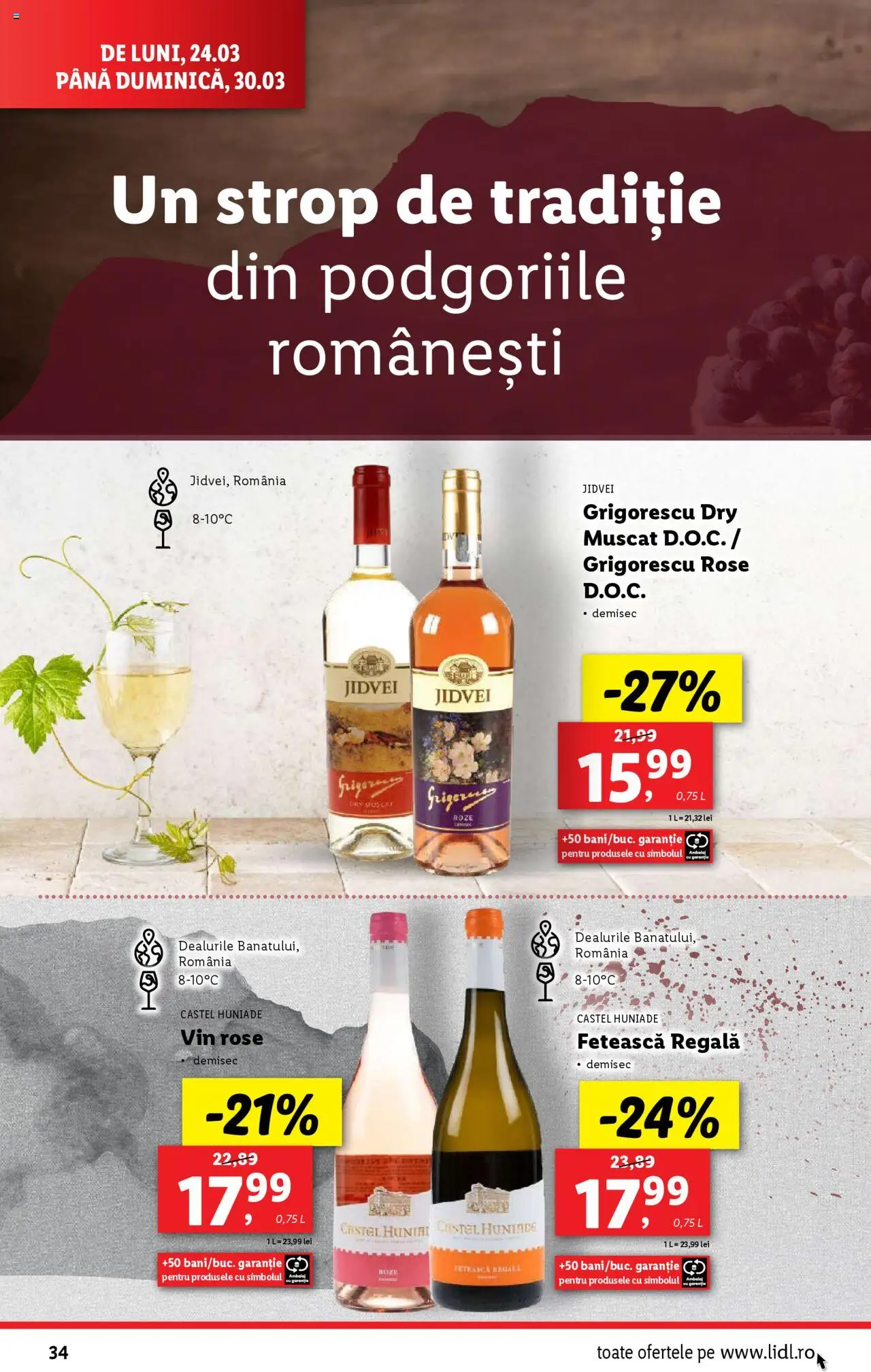 Catalog LIDL 24 - 30 Martie 2025 | Pagina 34 | Produse: Vin