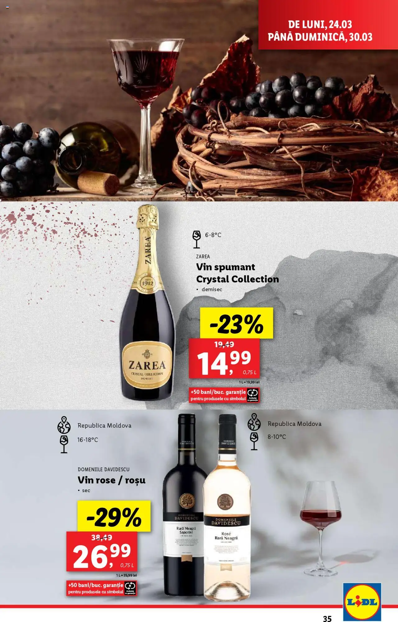 Catalog LIDL 24 - 30 Martie 2025 | Pagina 35 | Produse: Vin