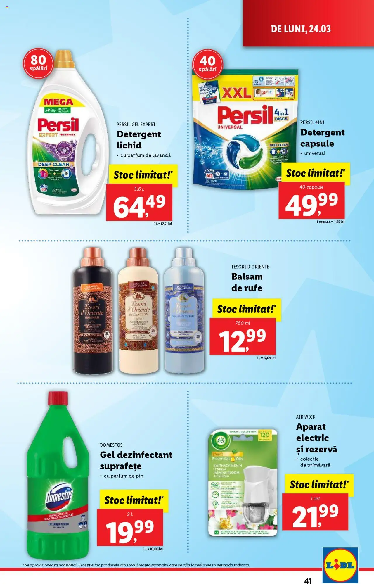 Catalog LIDL 24 - 30 Martie 2025 | Pagina 41 | Produse: Pomelo, Parfum, Balsam, Detergent