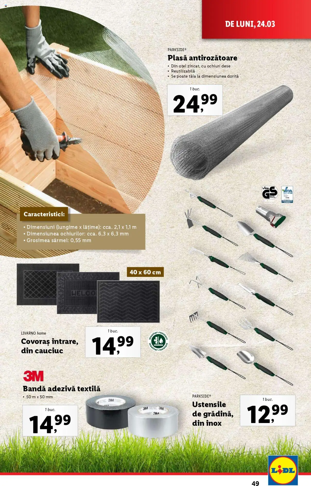 Catalog LIDL 24 - 30 Martie 2025 | Pagina 49