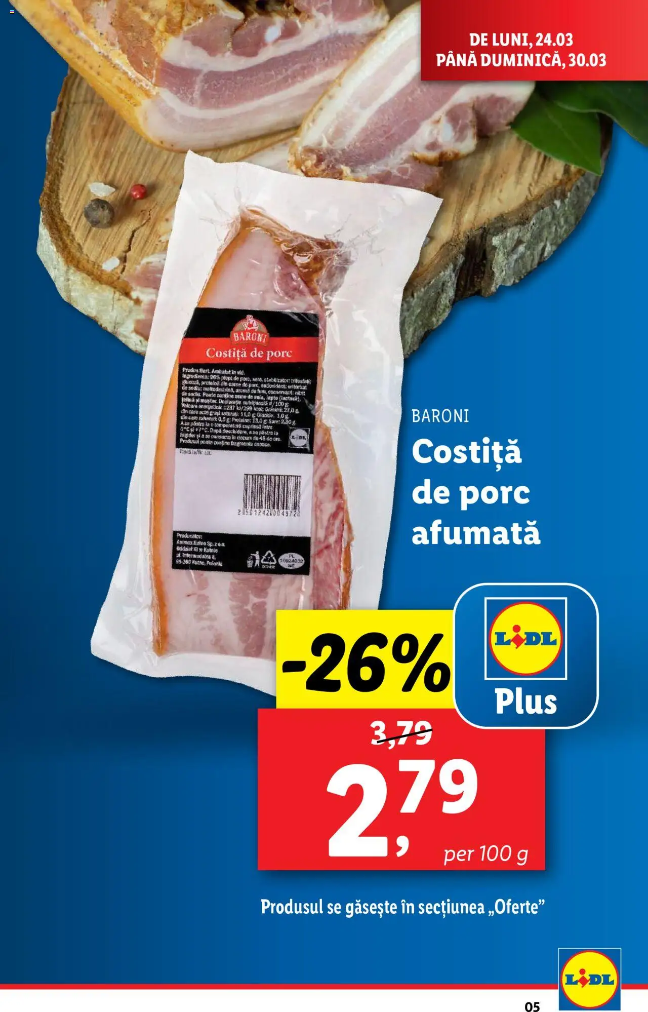 Catalog LIDL 24 - 30 Martie 2025 | Pagina 5 | Produse: Masaüstü kılıfı, Sare