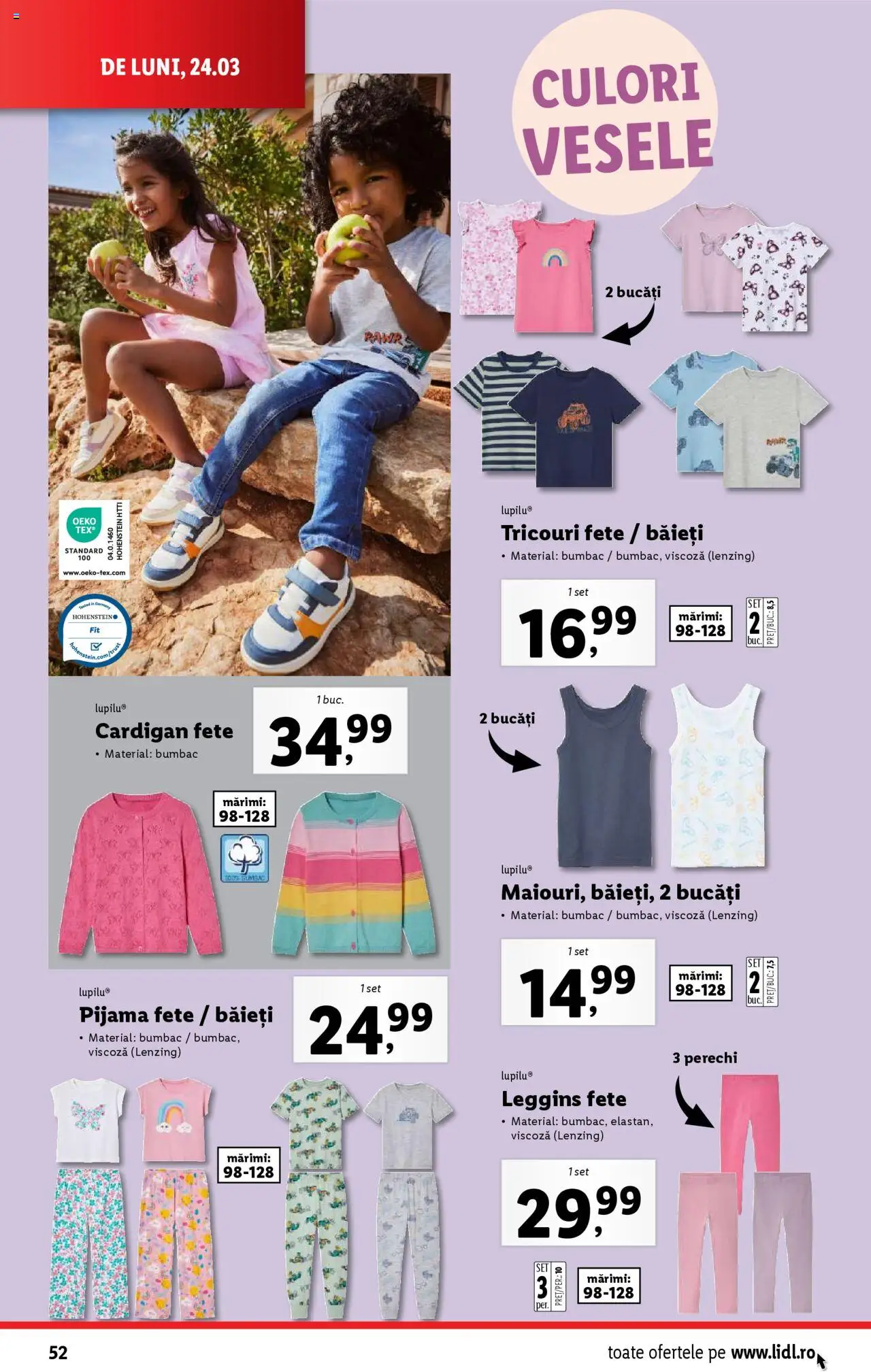 Catalog LIDL 24 - 30 Martie 2025 | Pagina 52 | Produse: Cardigan