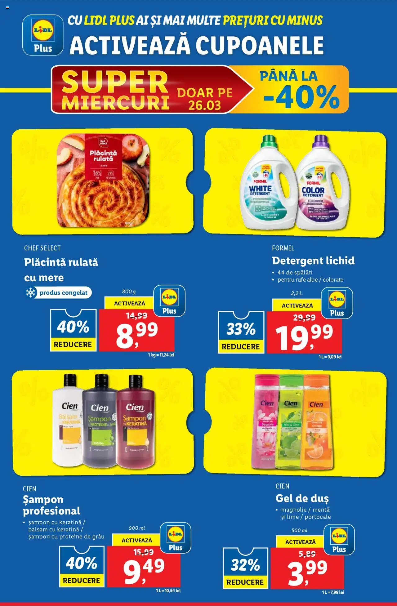 Catalog LIDL 24 - 30 Martie 2025 | Pagina 62 | Produse: Duș, Șampon, Gel de duș, Portocale