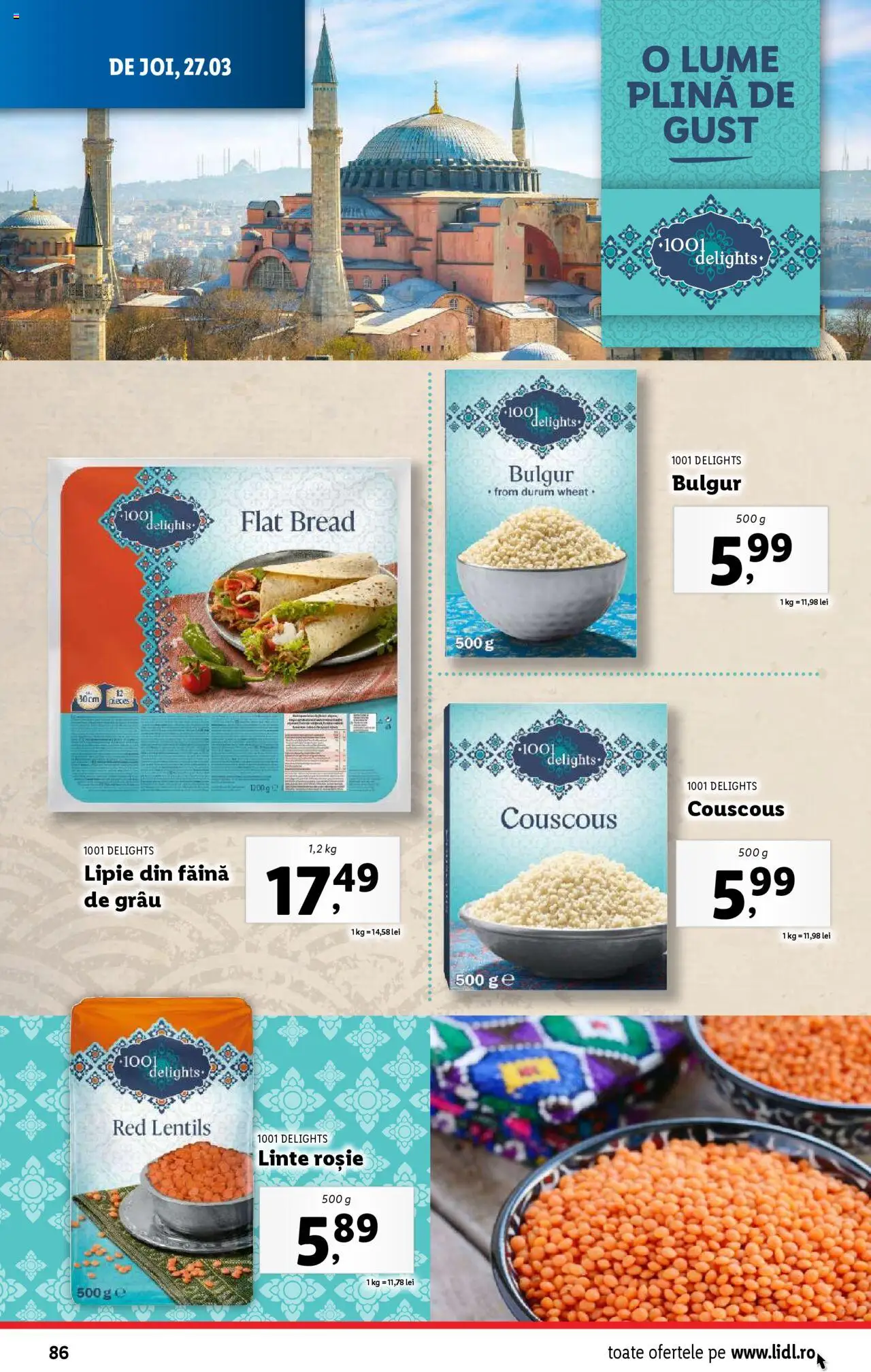 Catalog LIDL 24 - 30 Martie 2025 | Pagina 86 | Produse: Făină