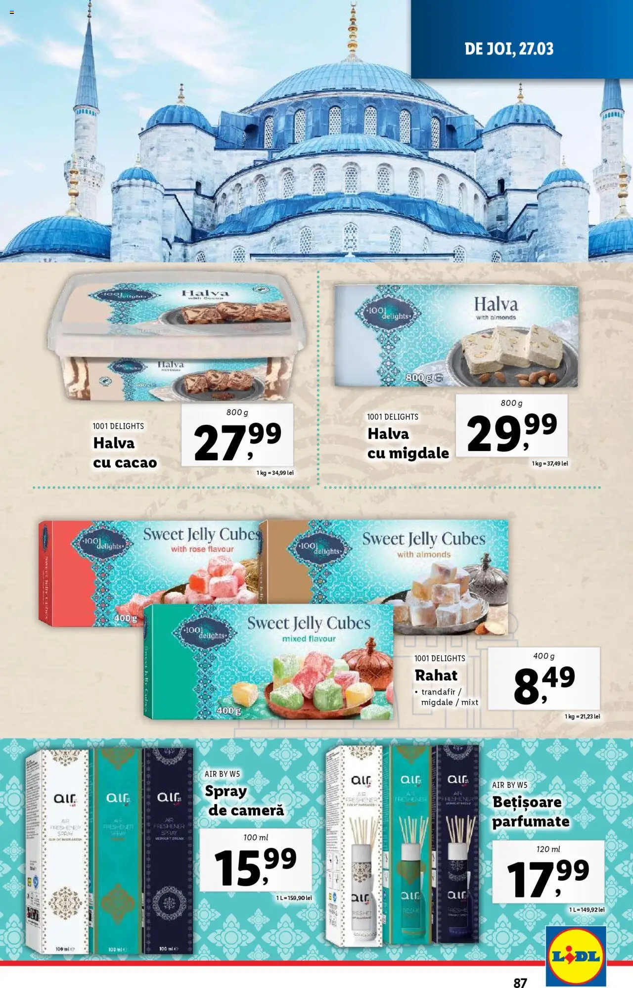 Catalog LIDL 24 - 30 Martie 2025 | Pagina 87 | Produse: Cameră, Trandafir, Migdale, Cacao