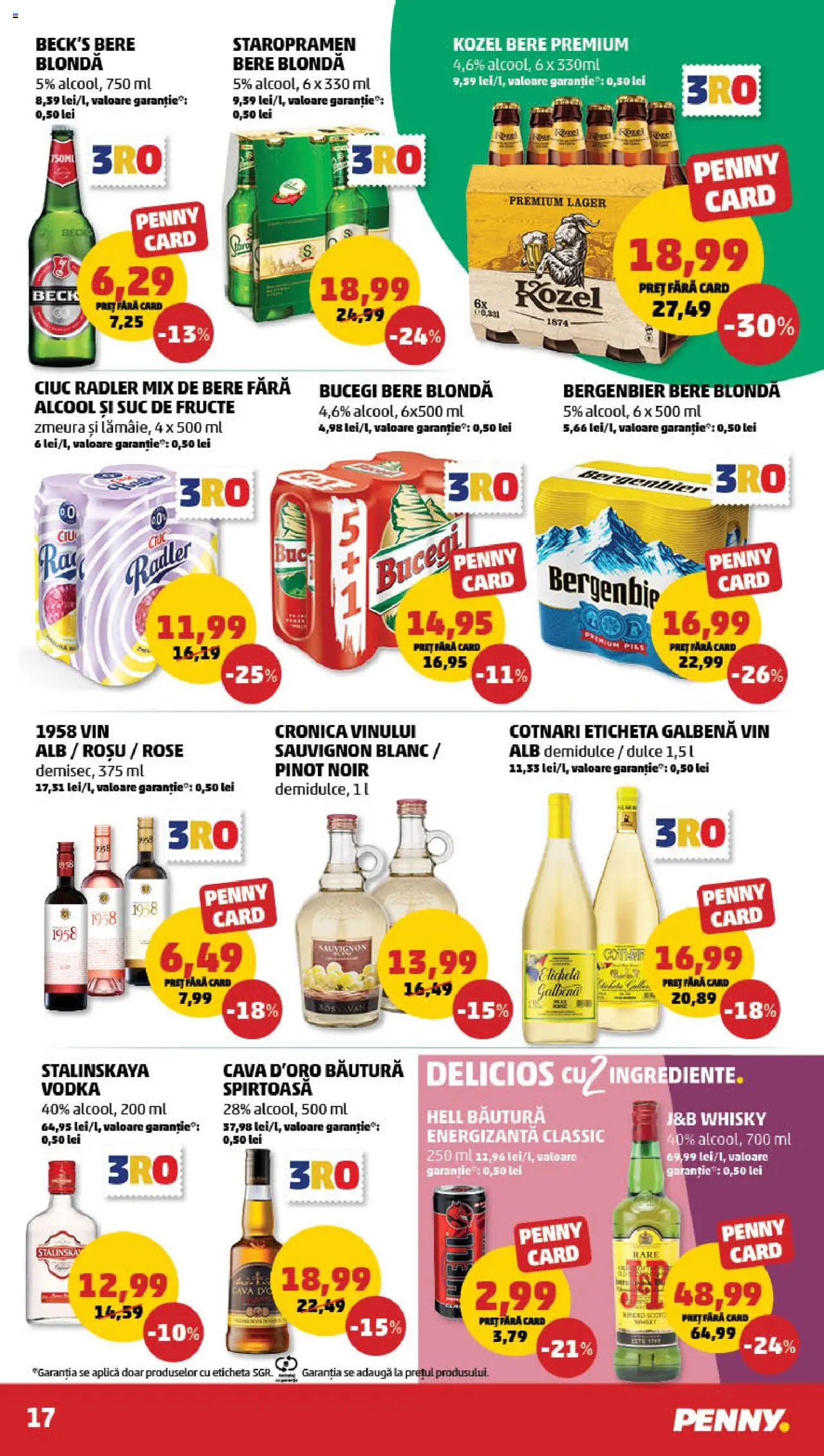 Catalog PENNY Market 19 - 25 Martie 2025 | Pagina 17 | Produse: Zmeură, Bere, Plastik Kulübe, Vodka