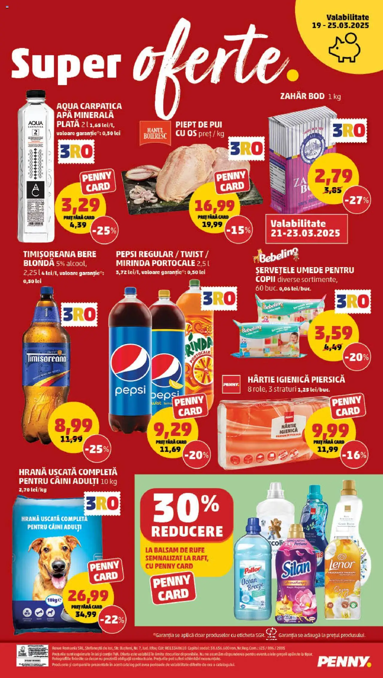 Catalog PENNY Market 19 - 25 Martie 2025 | Pagina 20 | Produse: Piersică, Yazı tahtası kalemi, Șervețele umede, Apă