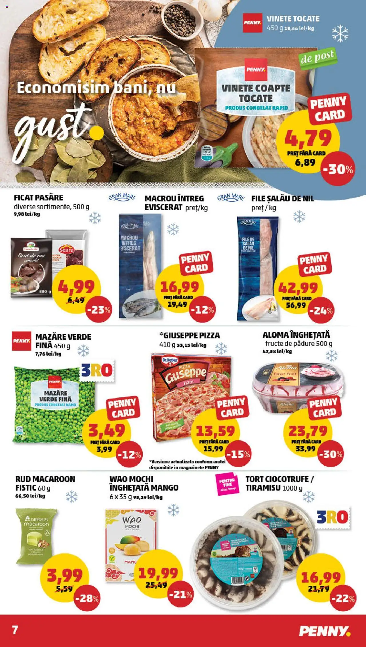 Catalog PENNY Market 19 - 25 Martie 2025 | Pagina 7 | Produse: Tort, Tiramisu, Fistic, Înghețată
