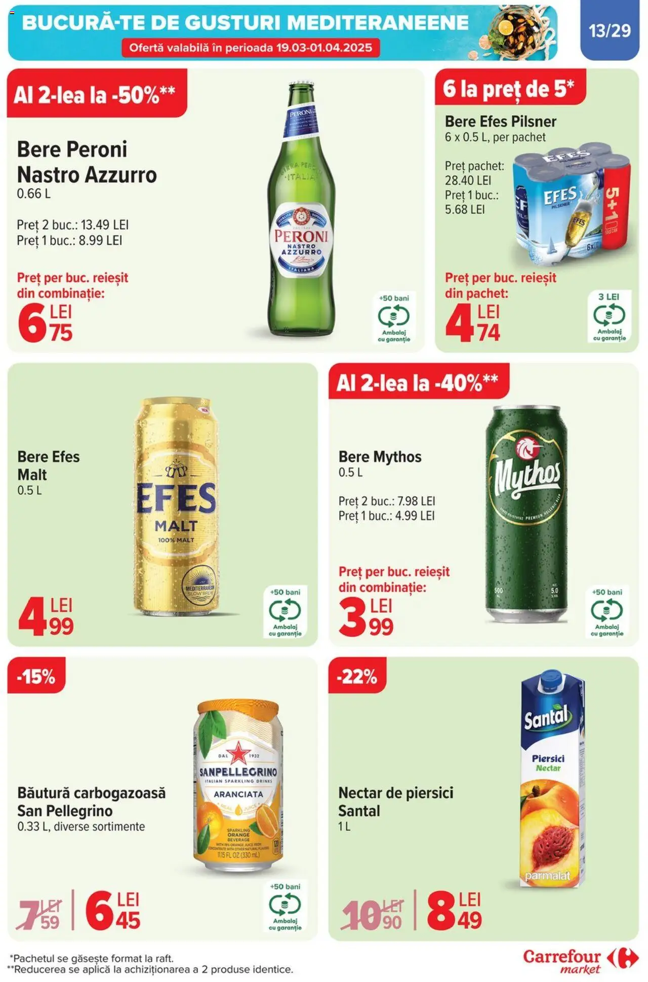 Catalog Carrefour 19 - 25 Martie 2025 | Pagina 13 | Produse: Bere
