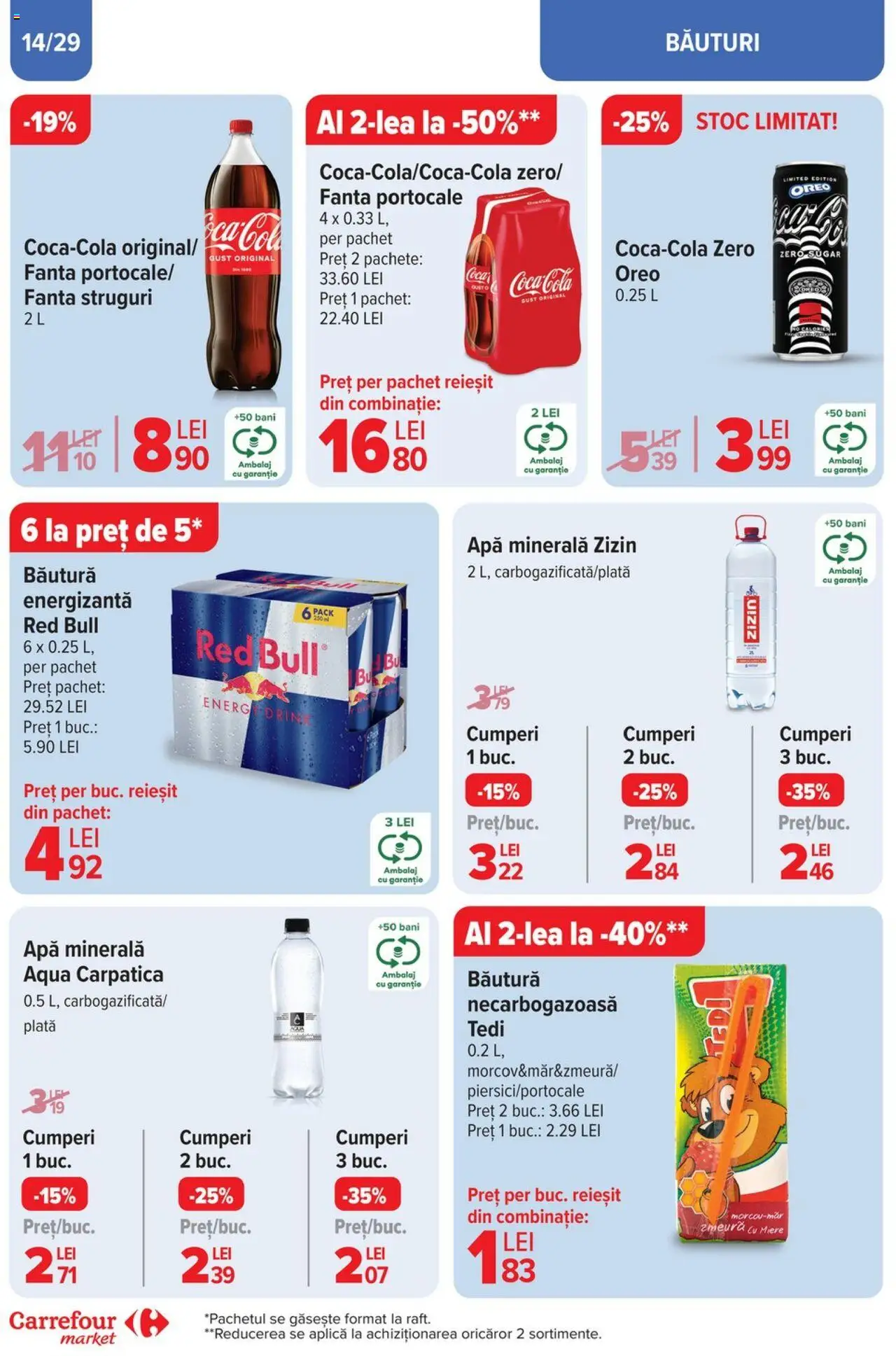 Catalog Carrefour 19 - 25 Martie 2025 | Pagina 14 | Produse: Yazı tahtası kalemi, Köpek Sabunu, Portocale, Apă