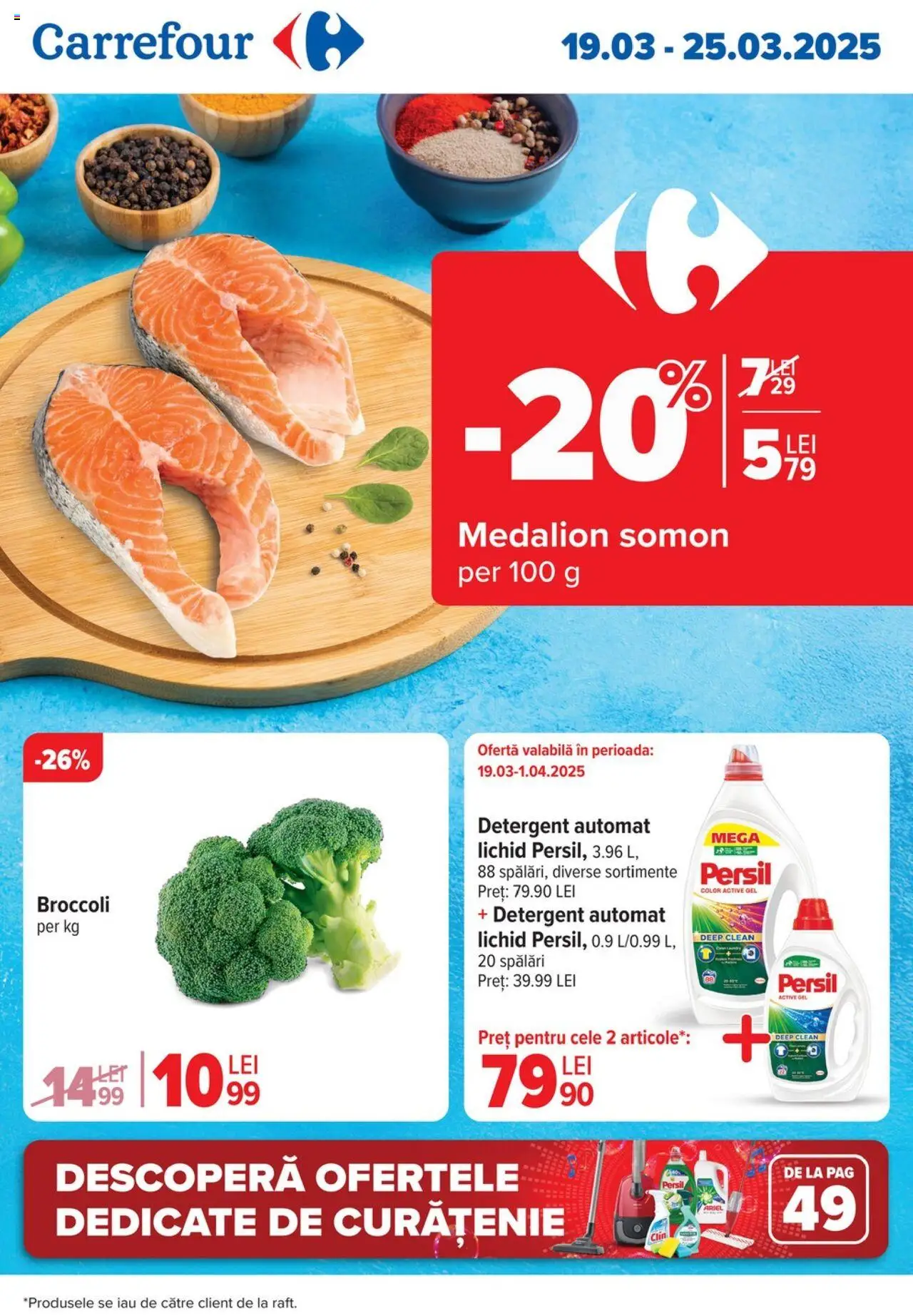 Catalog Carrefour 19 - 25 Martie 2025 | Pagina 1 | Produse: Pomelo, Kedi Ödül Oyuncakları, Detergent