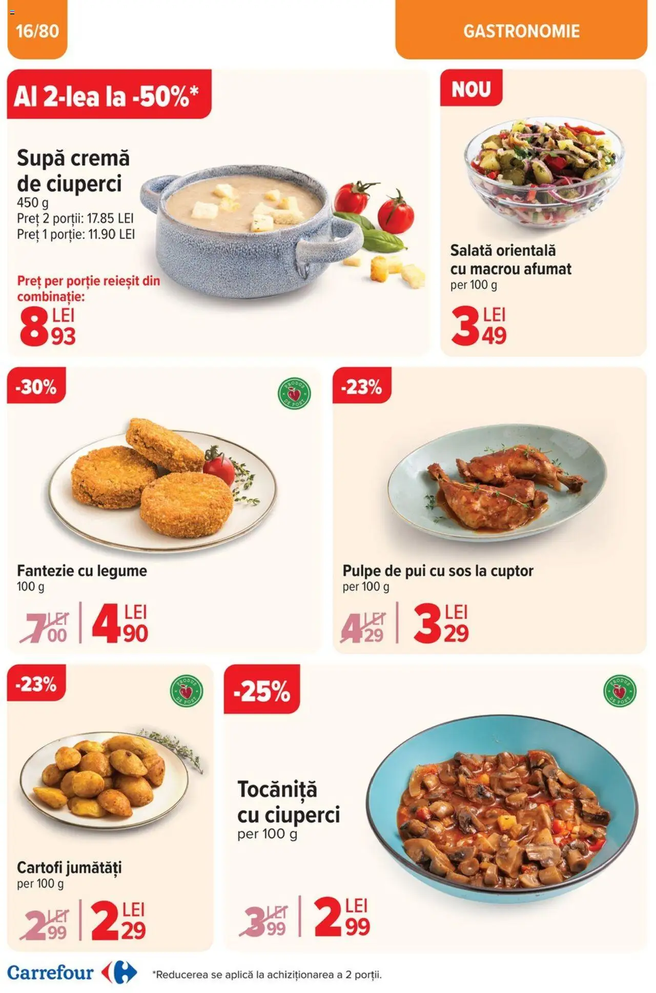 Catalog Carrefour 19 - 25 Martie 2025 | Pagina 18 | Produse: Cuptor, Ciuperci, Salată, Legume