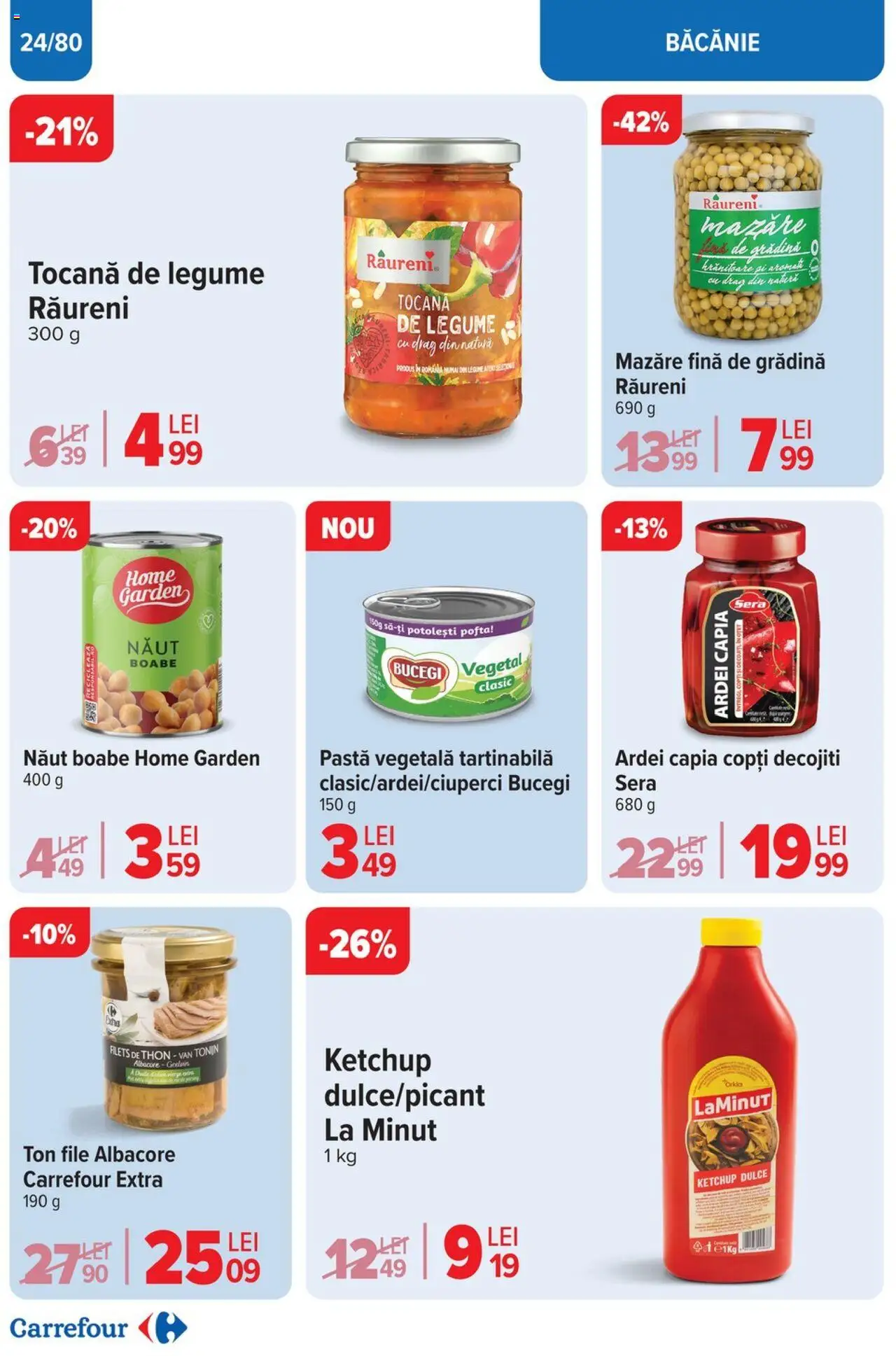 Catalog Carrefour 19 - 25 Martie 2025 | Pagina 26 | Produse: Mazăre, Ardei, Konuşturucu Kuş Yemleri, Legume