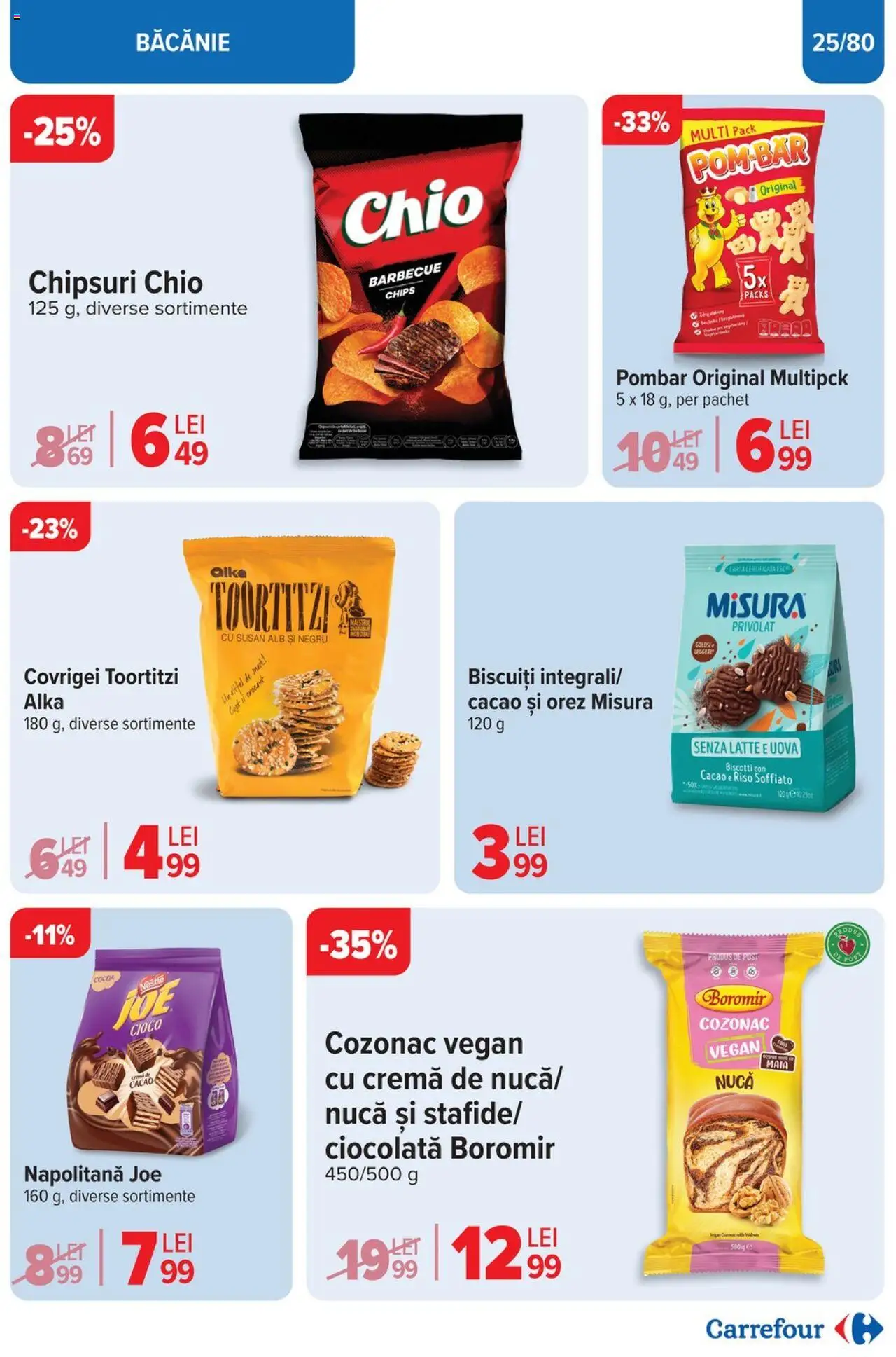 Catalog Carrefour 19 - 25 Martie 2025 | Pagina 27 | Produse: Covrigei, Ciocolată, Orez, Chipsuri