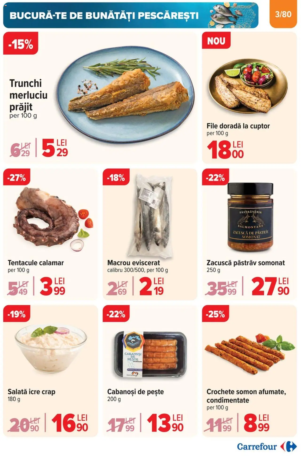 Catalog Carrefour 19 - 25 Martie 2025 | Pagina 5 | Produse: Cuptor, Pește, Salată, Zacuscă