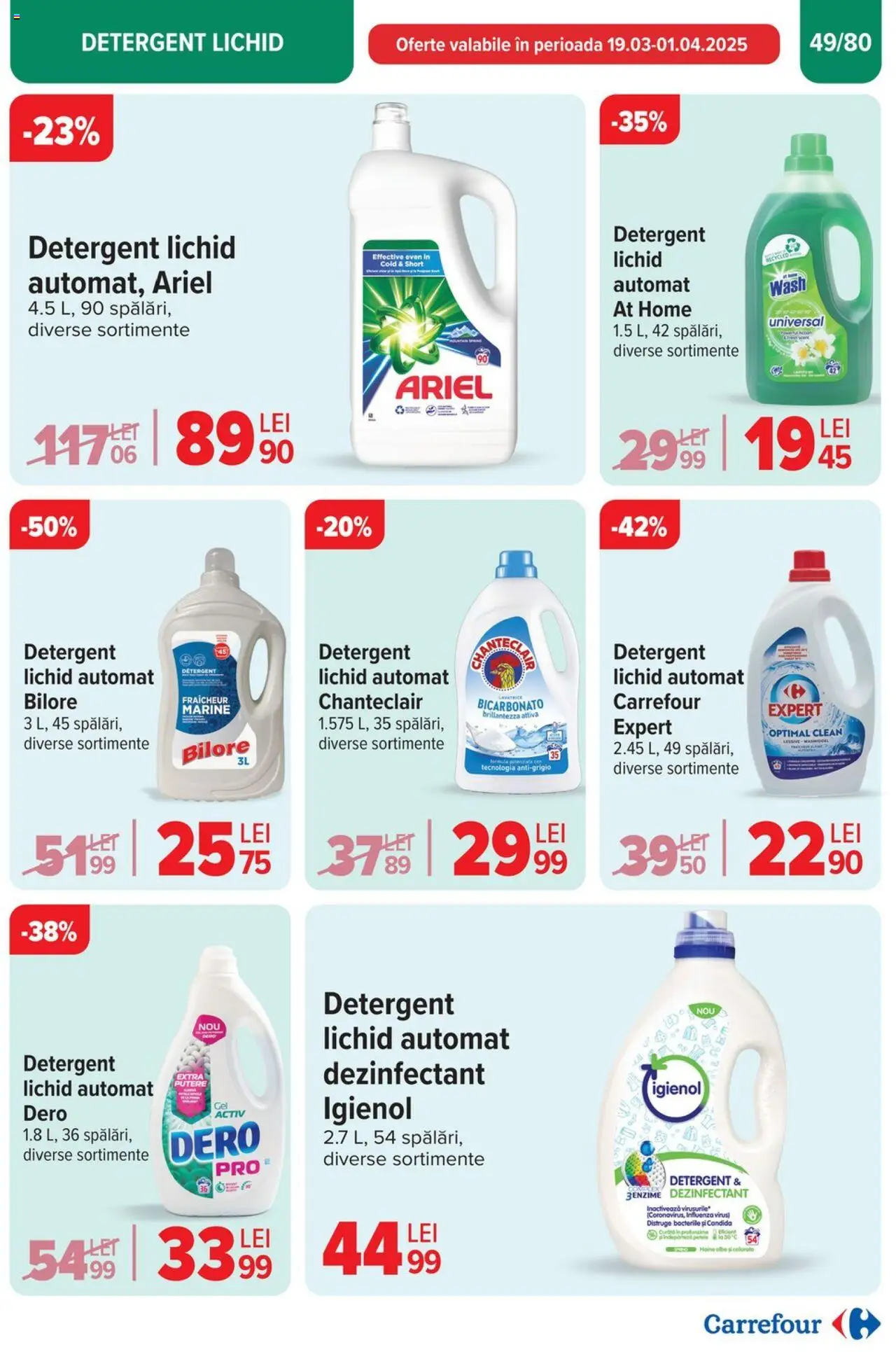 Catalog Carrefour 19 - 25 Martie 2025 | Pagina 52 | Produse: Pomelo, Detergent