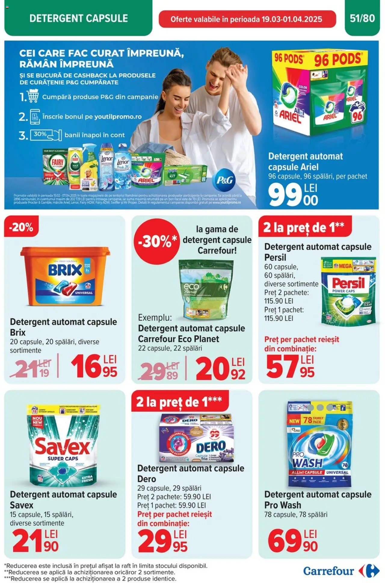 Catalog Carrefour 19 - 25 Martie 2025 | Pagina 54 | Produse: Pomelo, Kedi Ödül Oyuncakları, Raft, Detergent