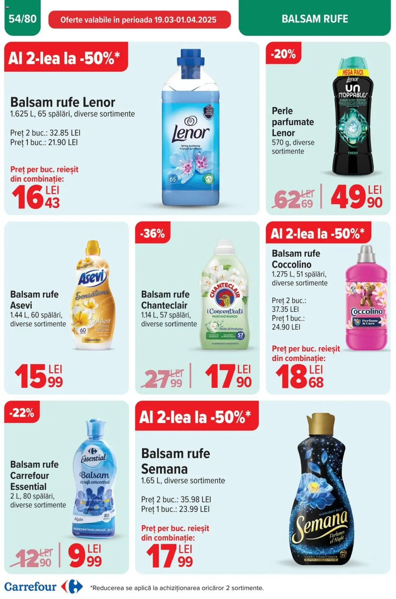 Catalog Carrefour 19 - 25 Martie 2025 | Pagina 57 | Produse: Akrilik boya, Balsam