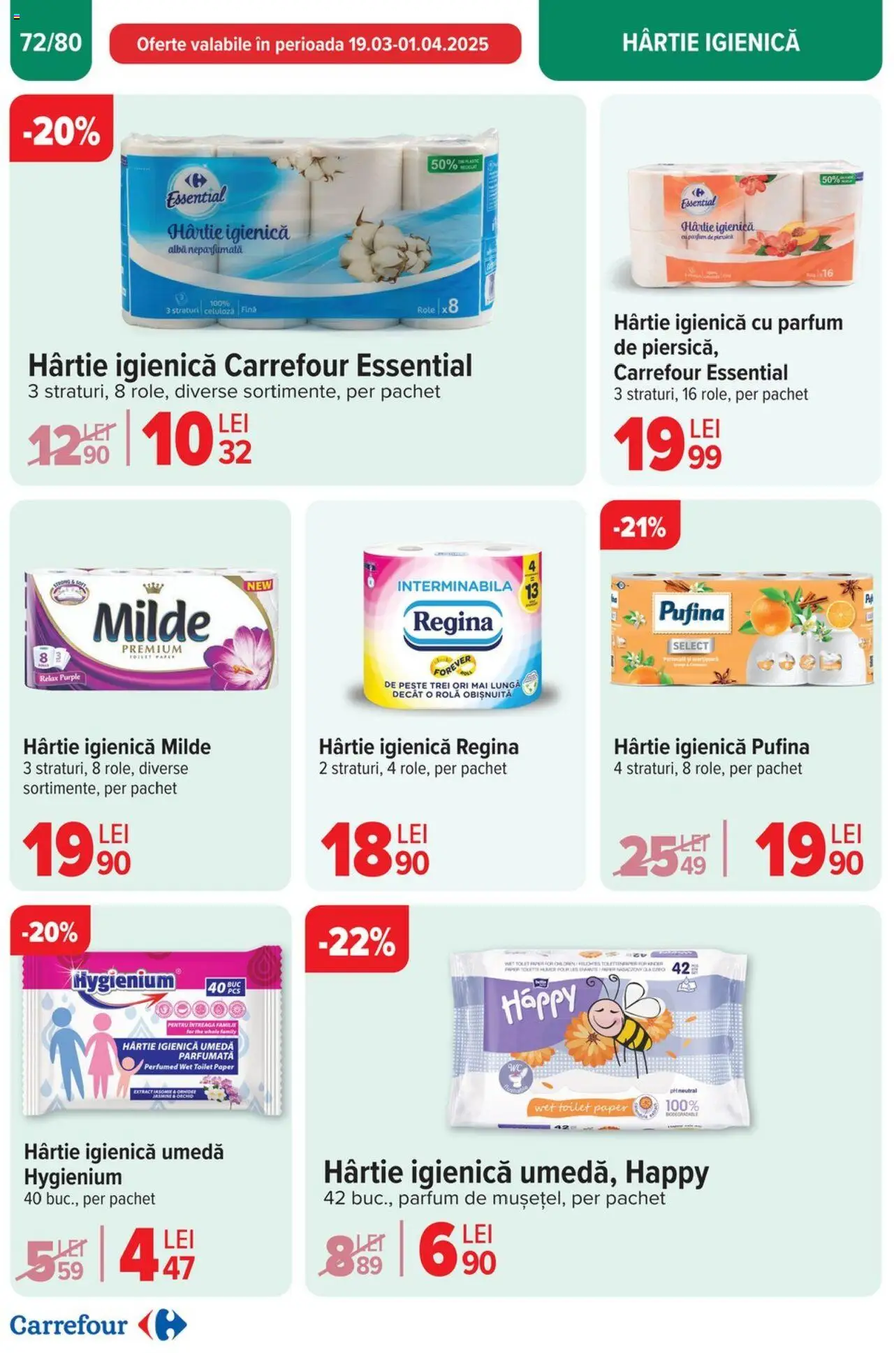 Catalog Carrefour 19 - 25 Martie 2025 | Pagina 75 | Produse: Role, Parfum, Pește
