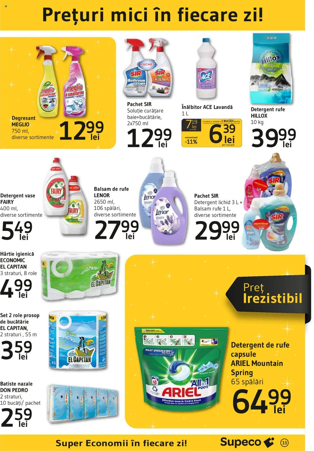 Catalog Supeco 20 Martie - 9 Aprilie 2025 | Pagina 13 | Produse: Bucătărie, Mici, Balsam, Detergent