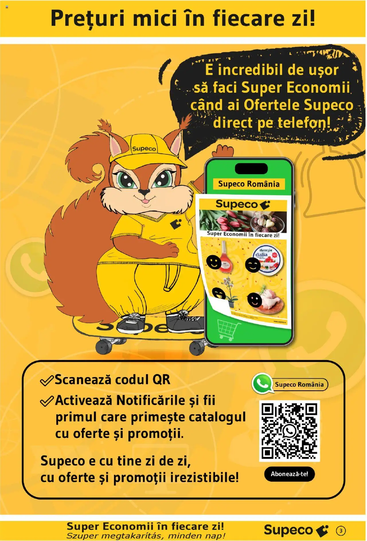 Catalog Supeco 20 Martie - 9 Aprilie 2025 | Pagina 3 | Produse: Telefon, Mici