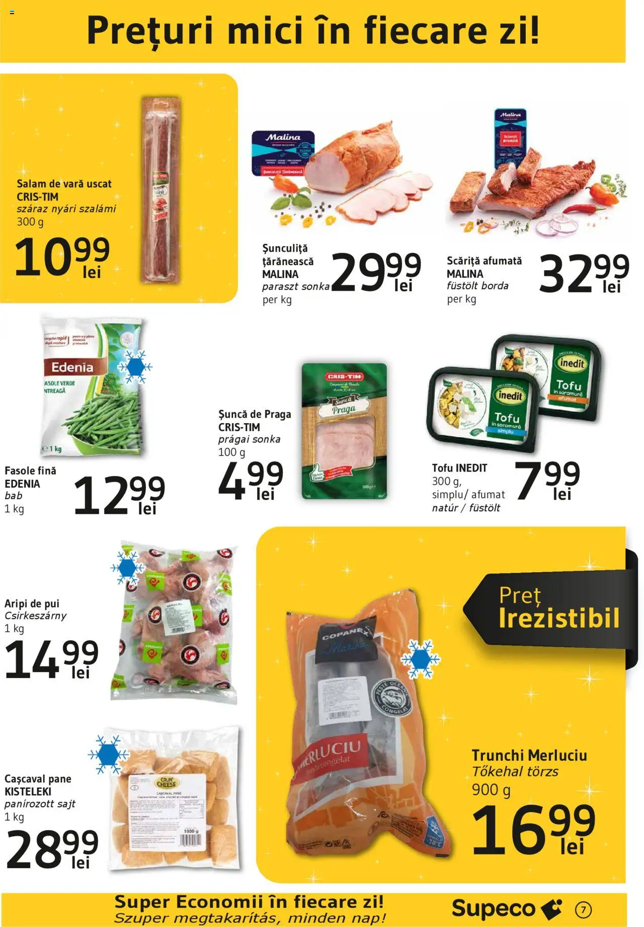 Catalog Supeco 20 Martie - 9 Aprilie 2025 | Pagina 7 | Produse: Cașcaval, Mici, Salam, Șuncă