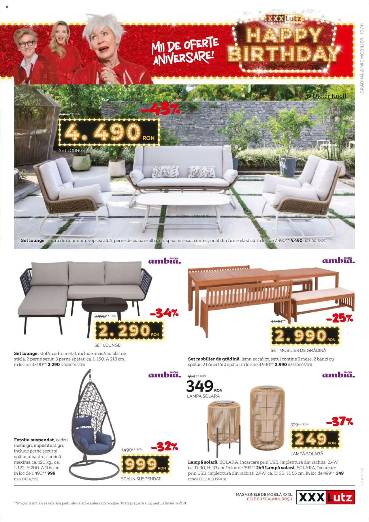 Catalog XXXLutz 17 - 30 Martie 2025 | Pagina 11 | Produse: Vopsea, Masă, Scaun, Lampă