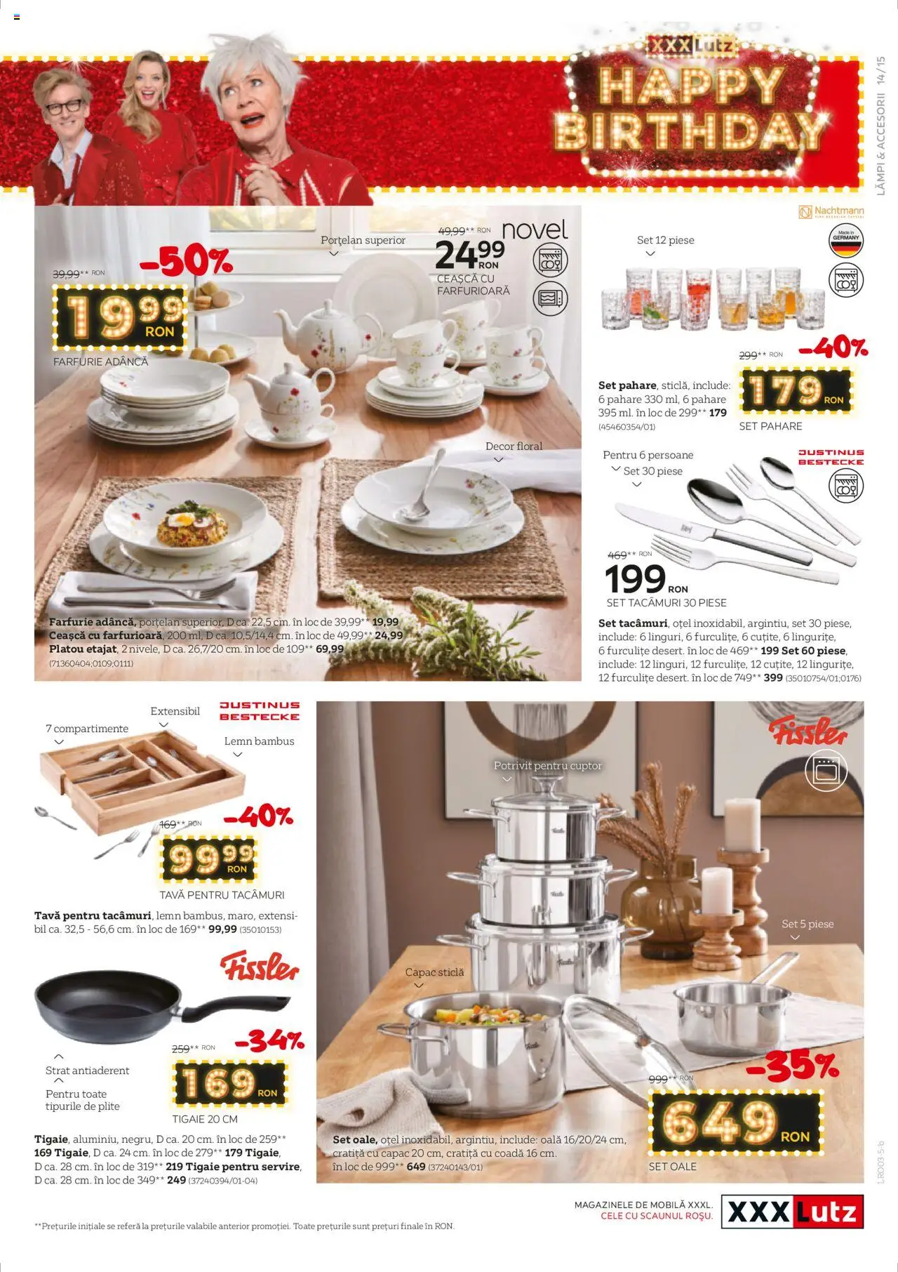 Catalog XXXLutz 17 - 30 Martie 2025 | Pagina 15 | Produse: Cuptor, Tigaie, Set oale, Farfurie