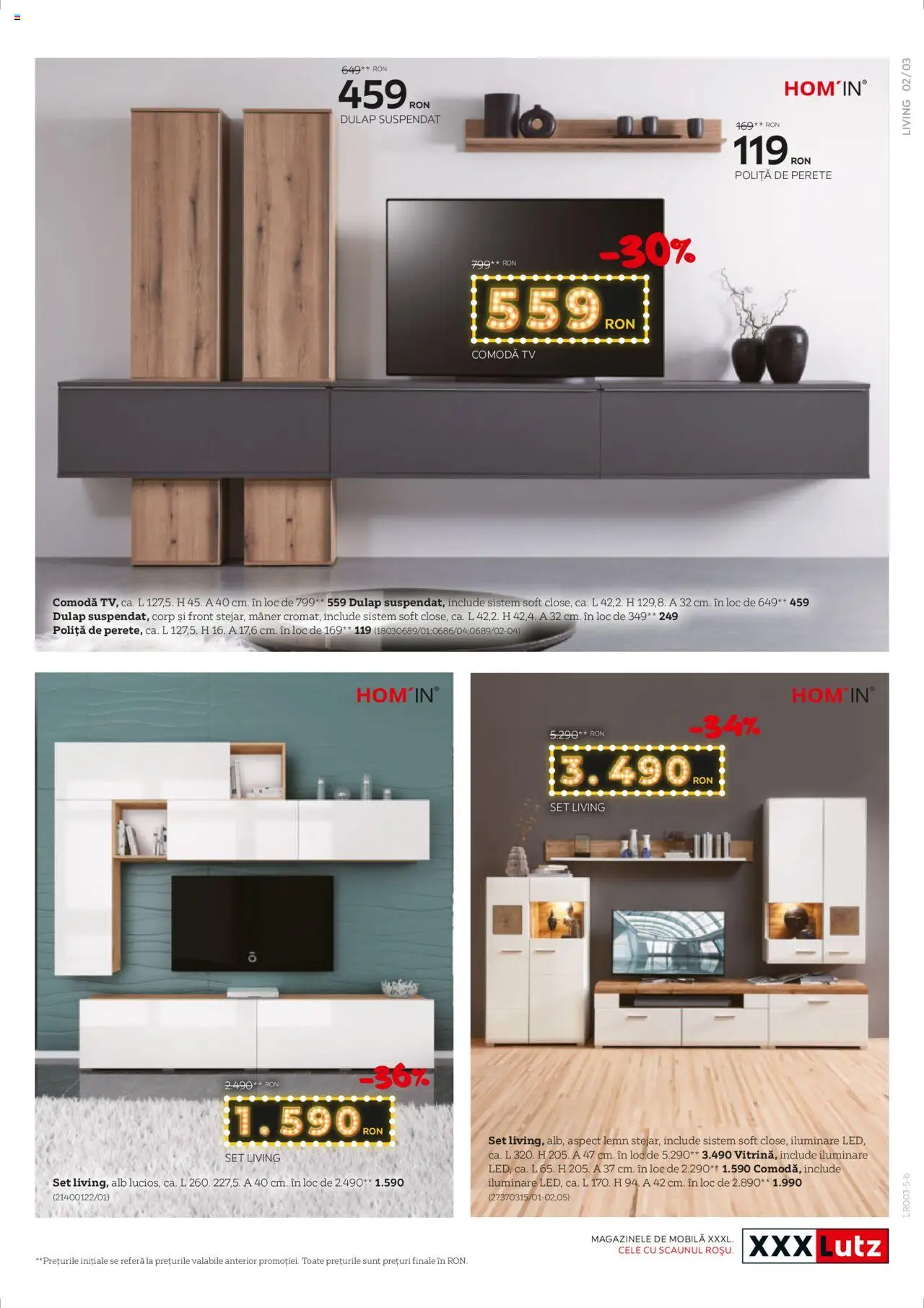 Catalog XXXLutz 17 - 30 Martie 2025 | Pagina 3 | Produse: Mâner, Comodă