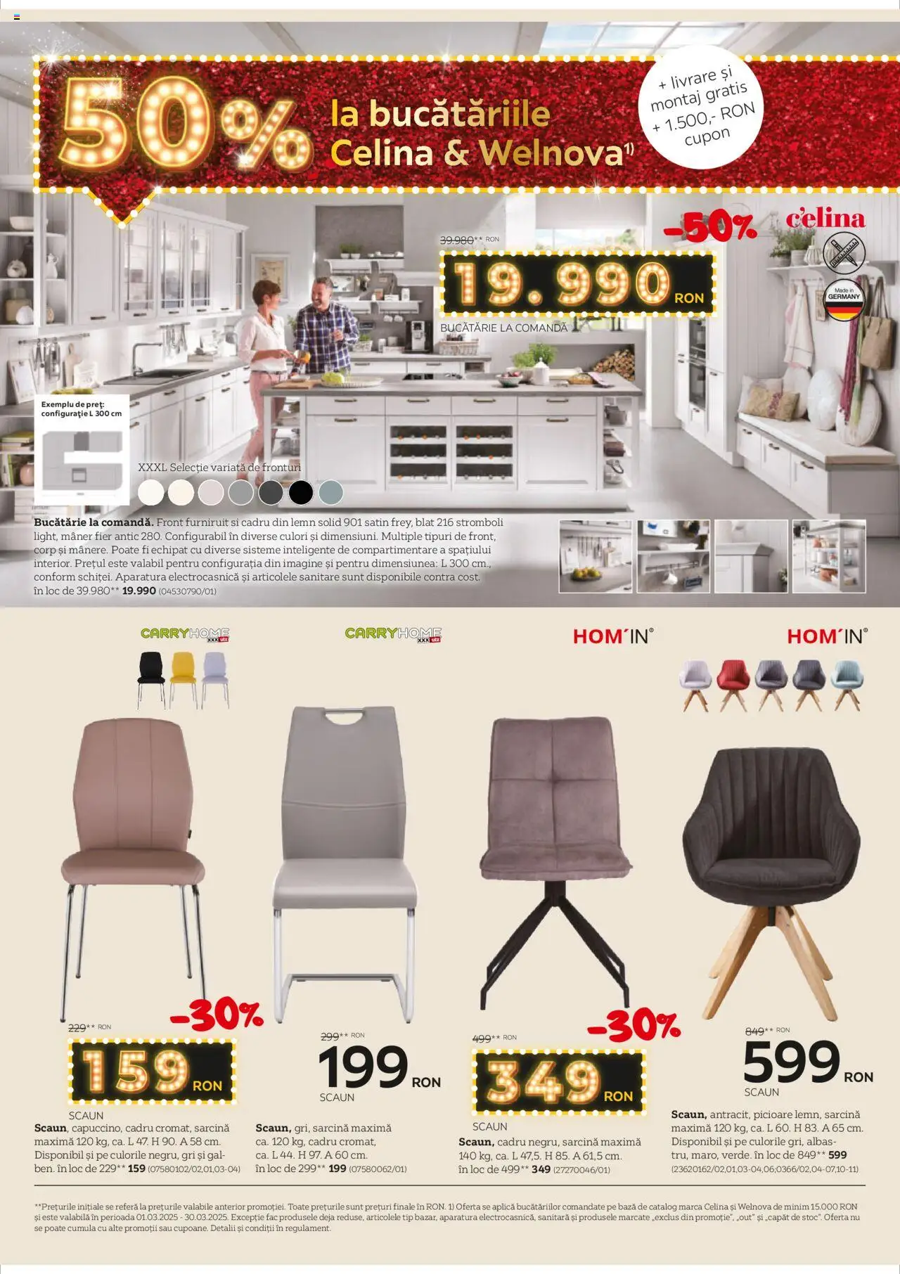 Catalog XXXLutz 17 - 30 Martie 2025 | Pagina 6 | Produse: Mâner, Scaun, Bucătărie