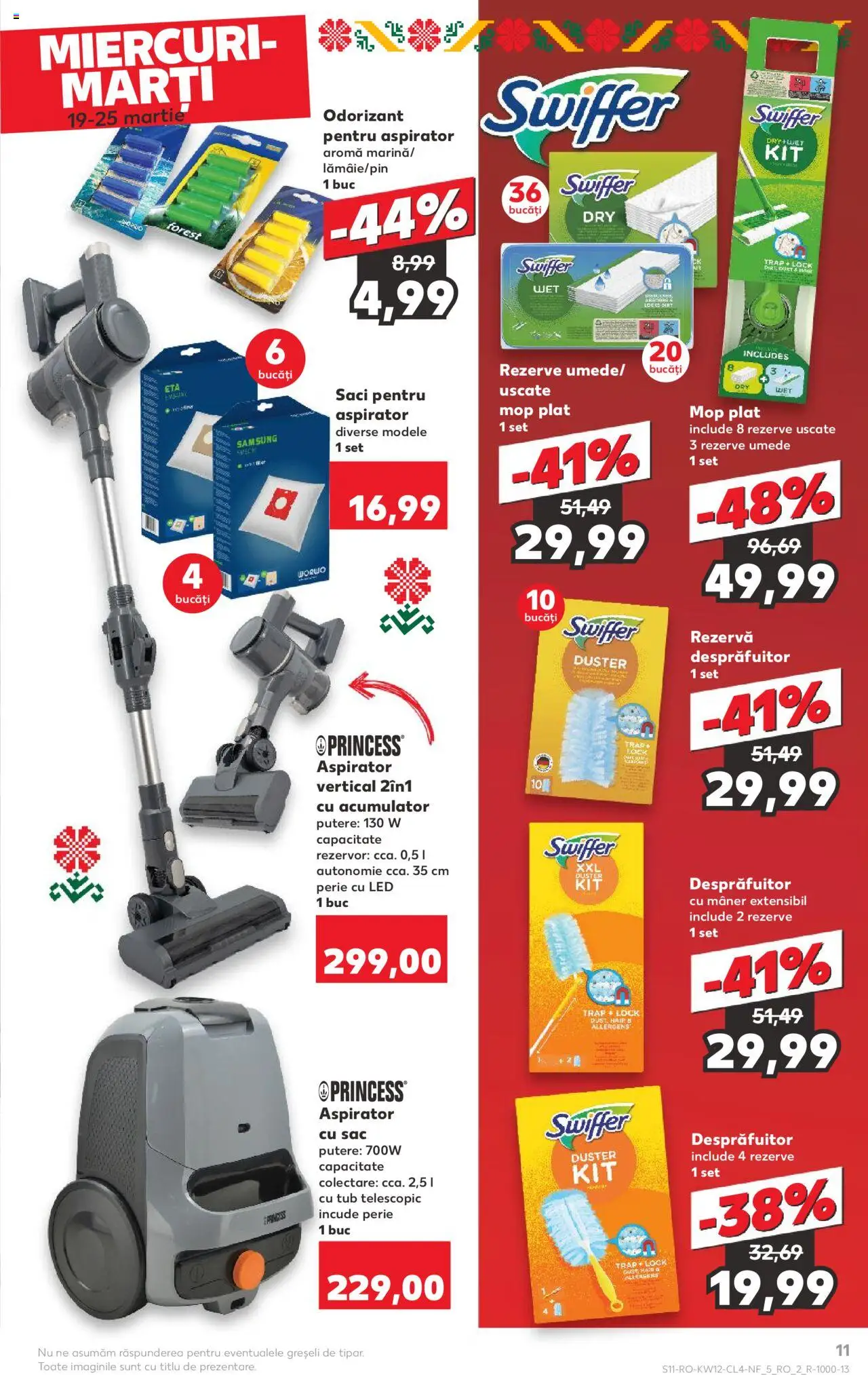 Catalog Kaufland 19 - 25 Martie 2025 | Pagina 11 | Produse: Aspirator, Mop, Mâner, Babak