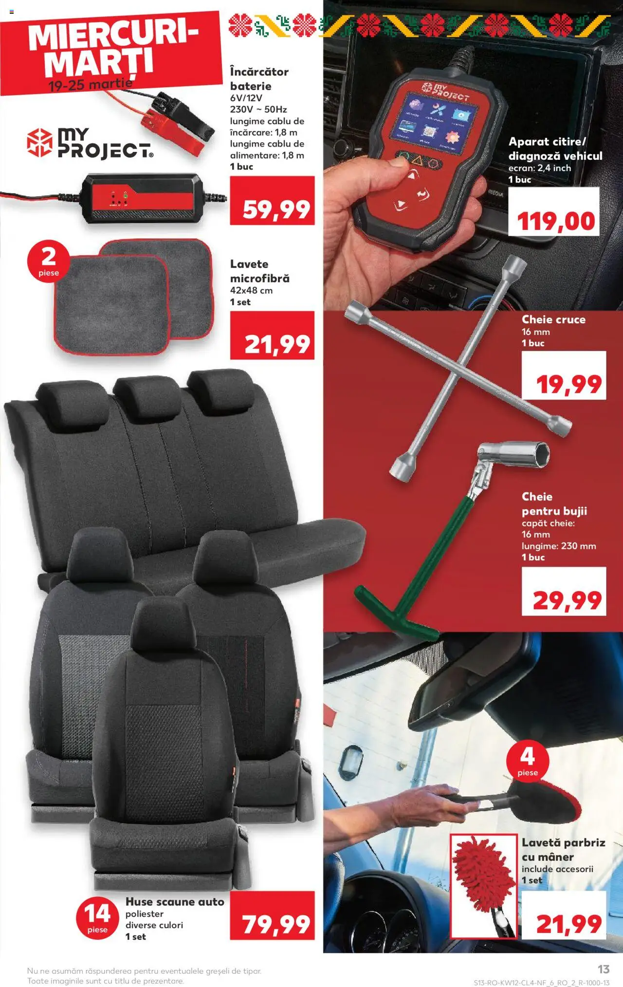 Catalog Kaufland 19 - 25 Martie 2025 | Pagina 13 | Produse: Încărcător, Cablu, Baterie, Lavete