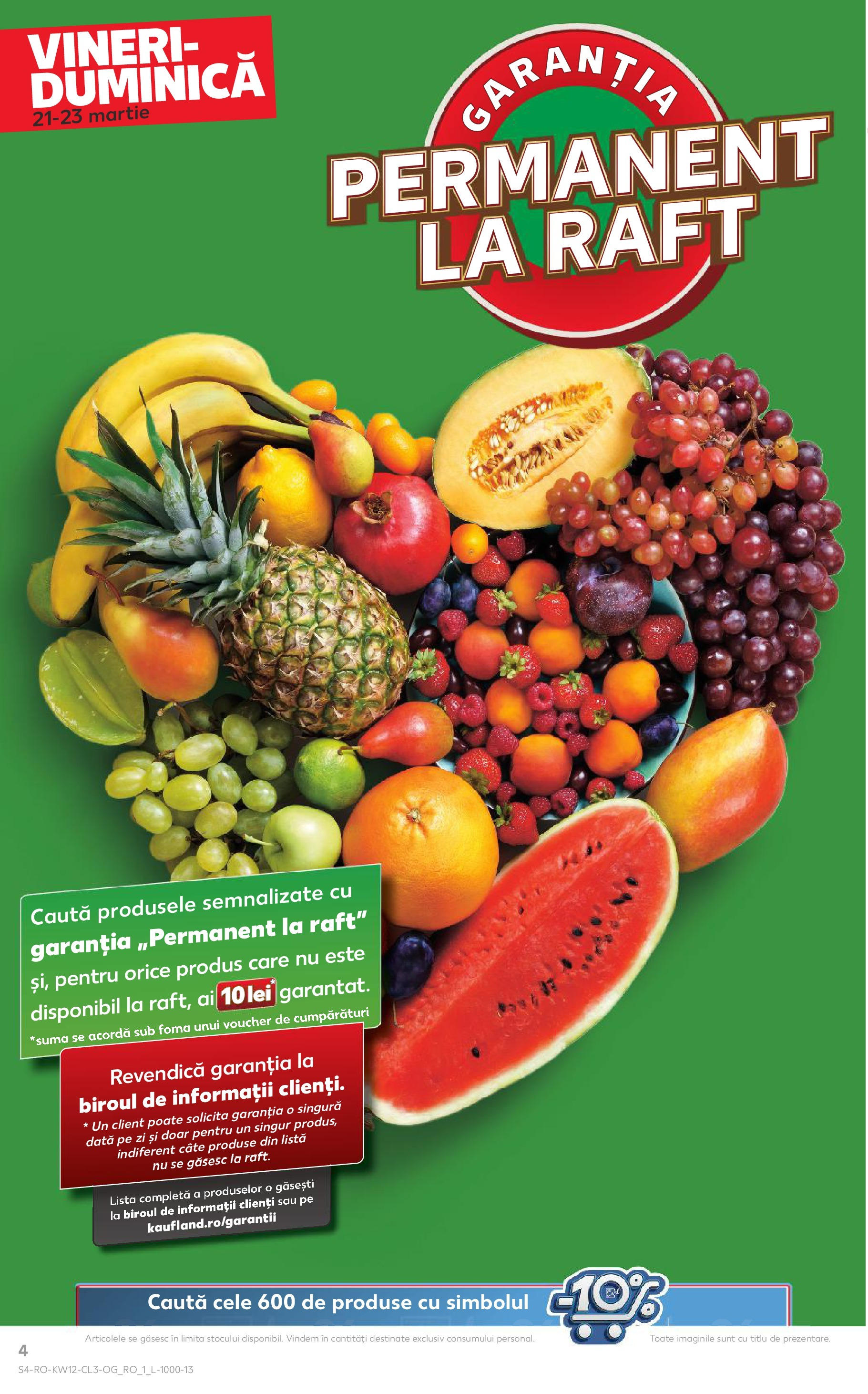 Catalog Kaufland 21 - 23 Martie 2025 | Pagina 4 | Produse: Raft