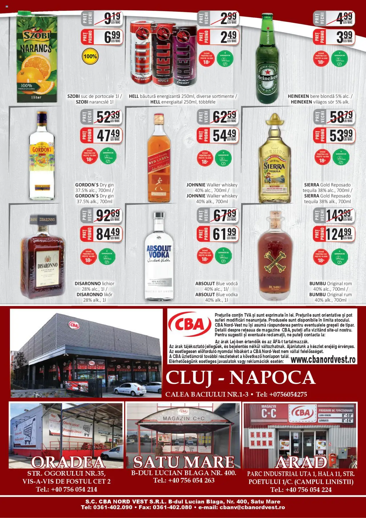 Catalog CBA 16 - 31 Martie 2025 | Pagina 8 | Produse: Lichior, Suc, Portocale, Pește