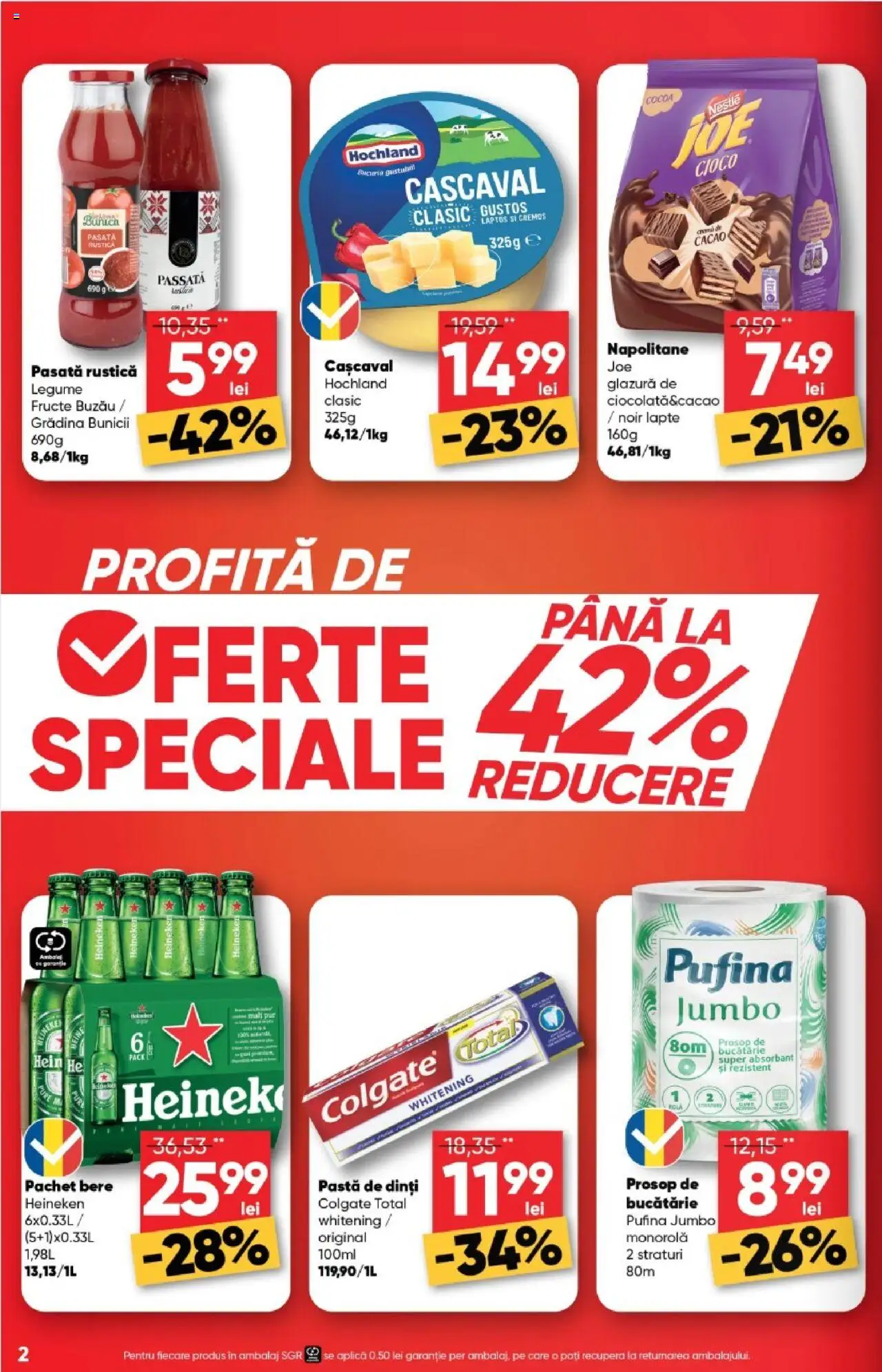 Catalog Profi 19 Martie - 1 Aprilie 2025 | Pagina 2 | Produse: Napolitane, Cremă, Legume, Fructe