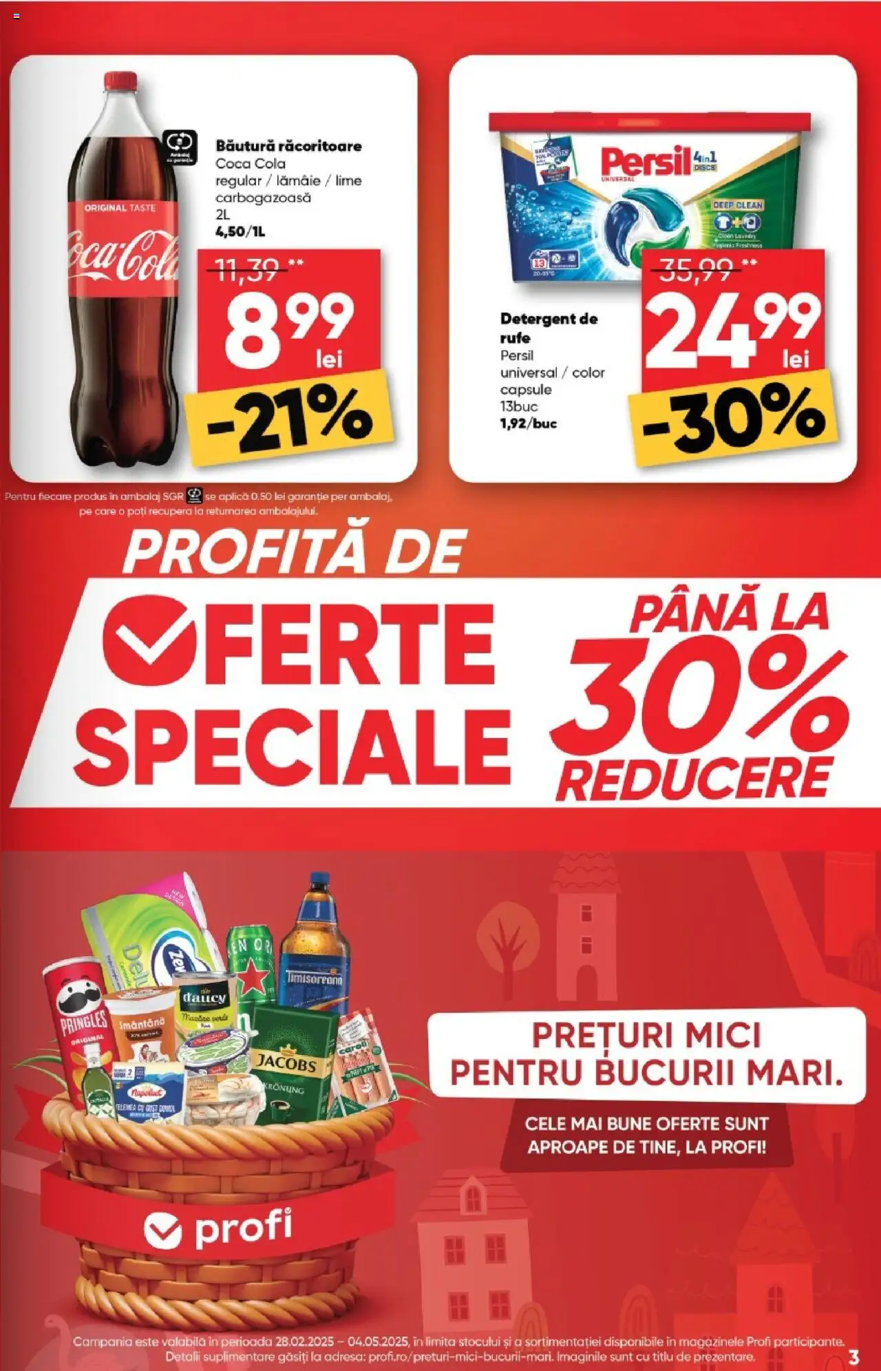 Catalog Profi 19 Martie - 1 Aprilie 2025 | Pagina 3 | Produse: Lime, Pomelo, Amerikan servis, Köpek çiti