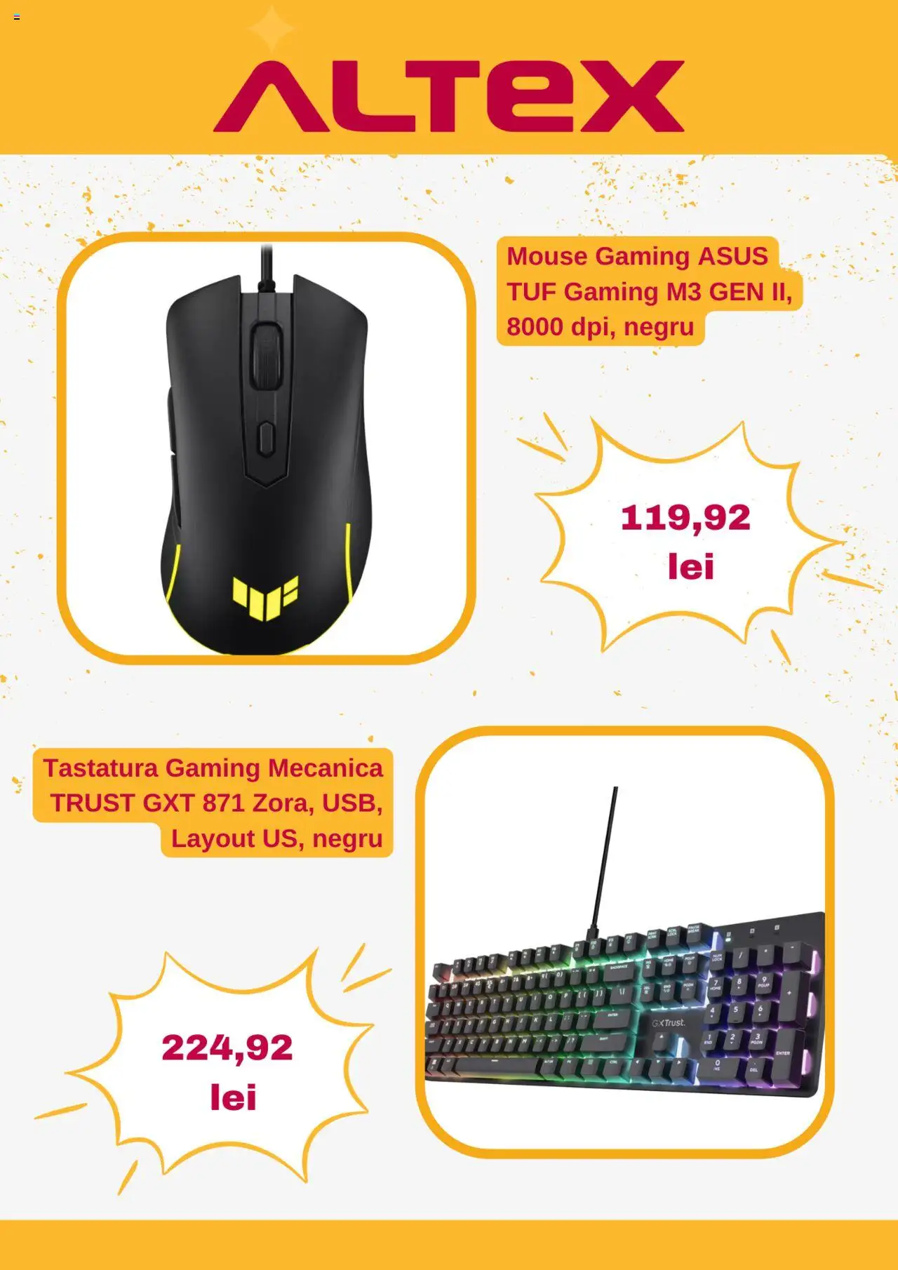 Catalog Altex 20 - 26 Martie 2025 | Pagina 4 | Produse: Mouse, Tastatură