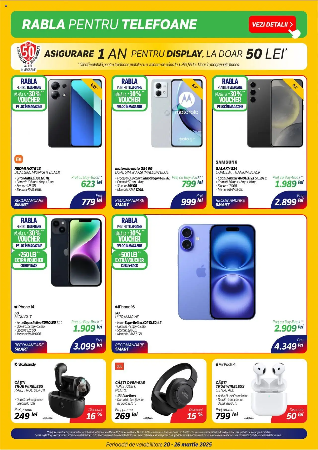 Catalog Flanco 20 - 26 Martie 2025 | Pagina 2 | Produse: Telefon, Memorie, Căști, Cameră